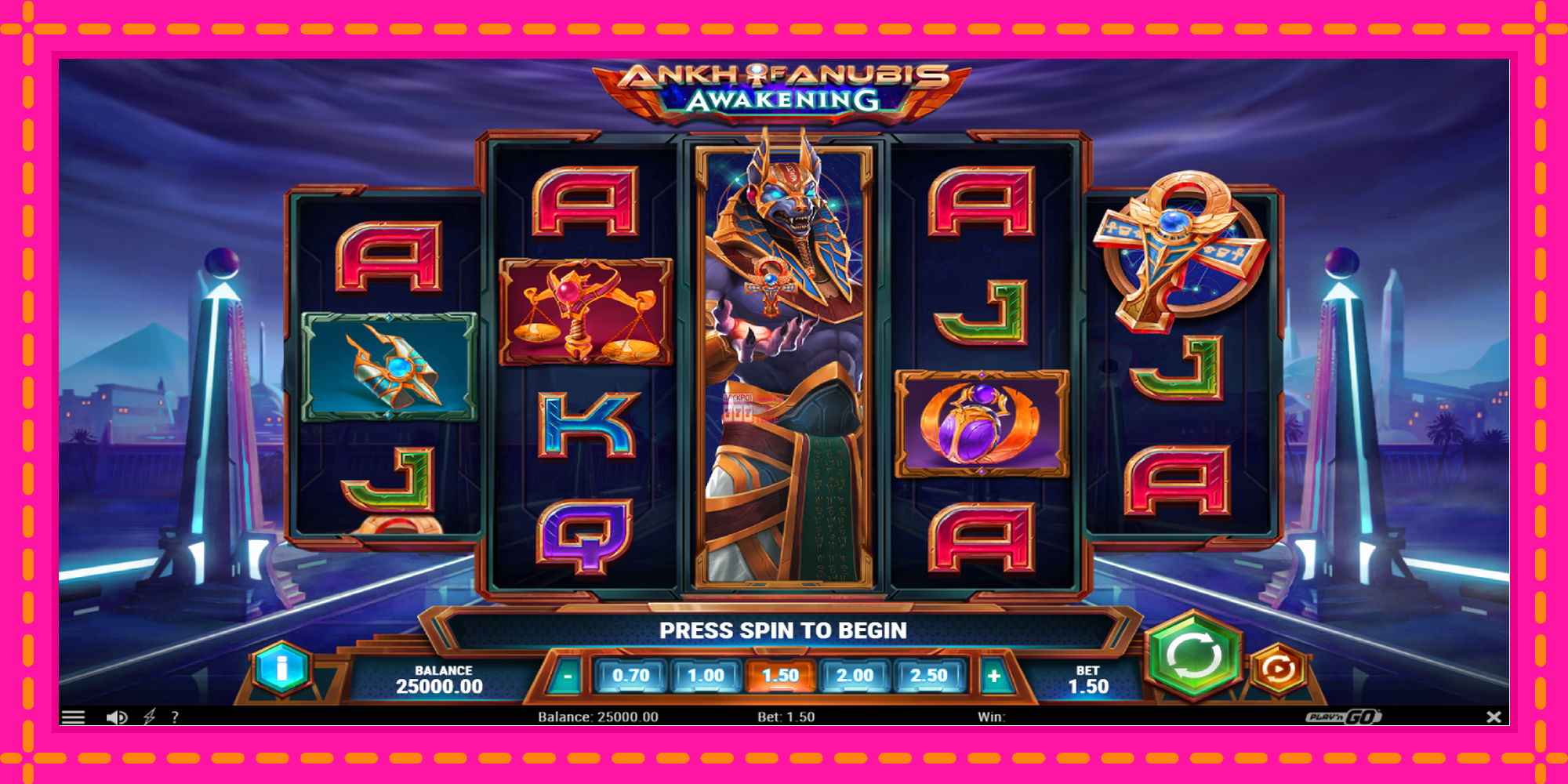 Slot machine Ankh of Anubis Awakening gratuitamente, immagine 2