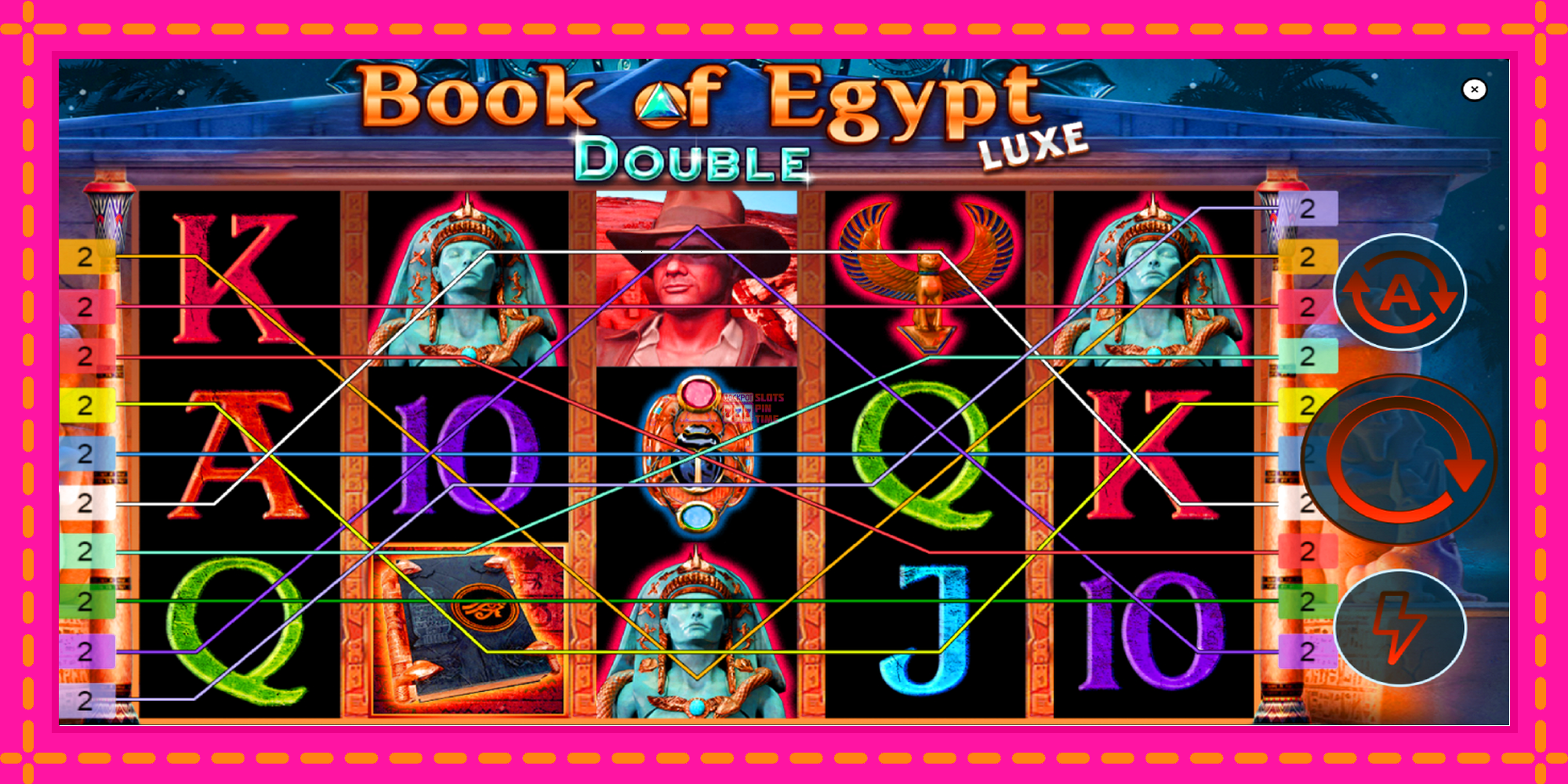 Slot machine Book of Egypt Double Luxe gratuitamente, immagine 1