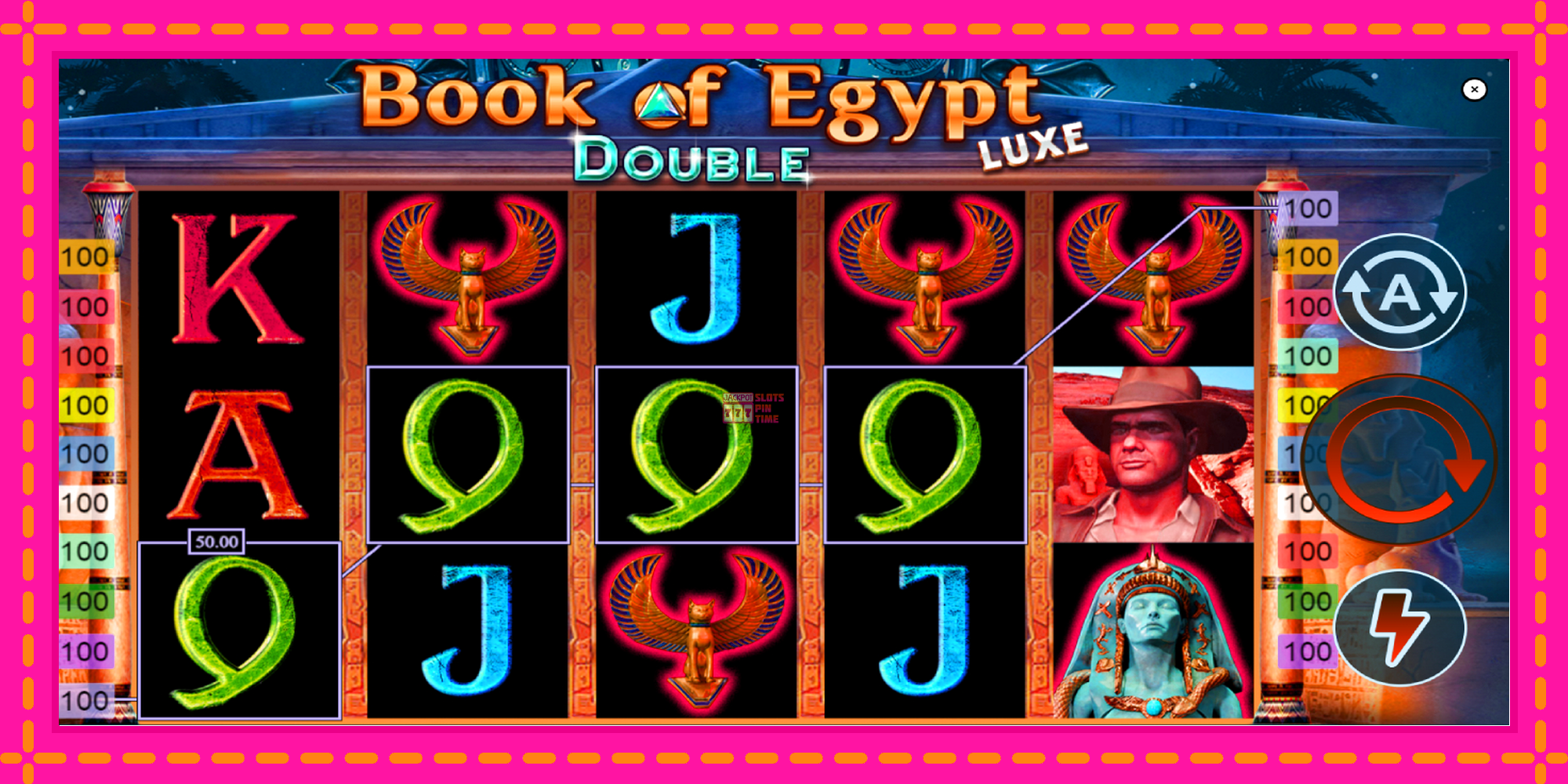 Slot machine Book of Egypt Double Luxe gratuitamente, immagine 4