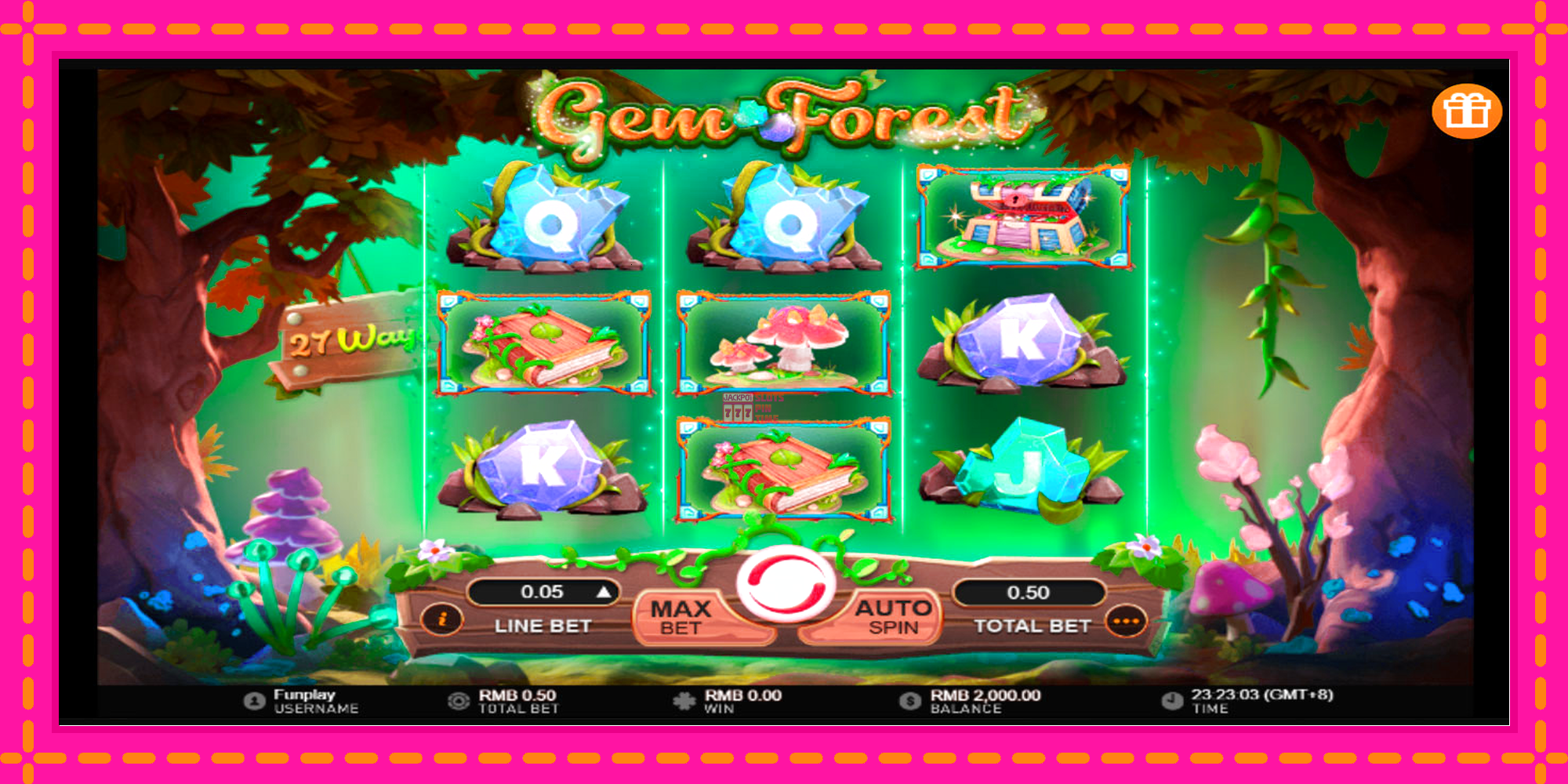 Slot machine Gem Forest gratuitamente, immagine 1