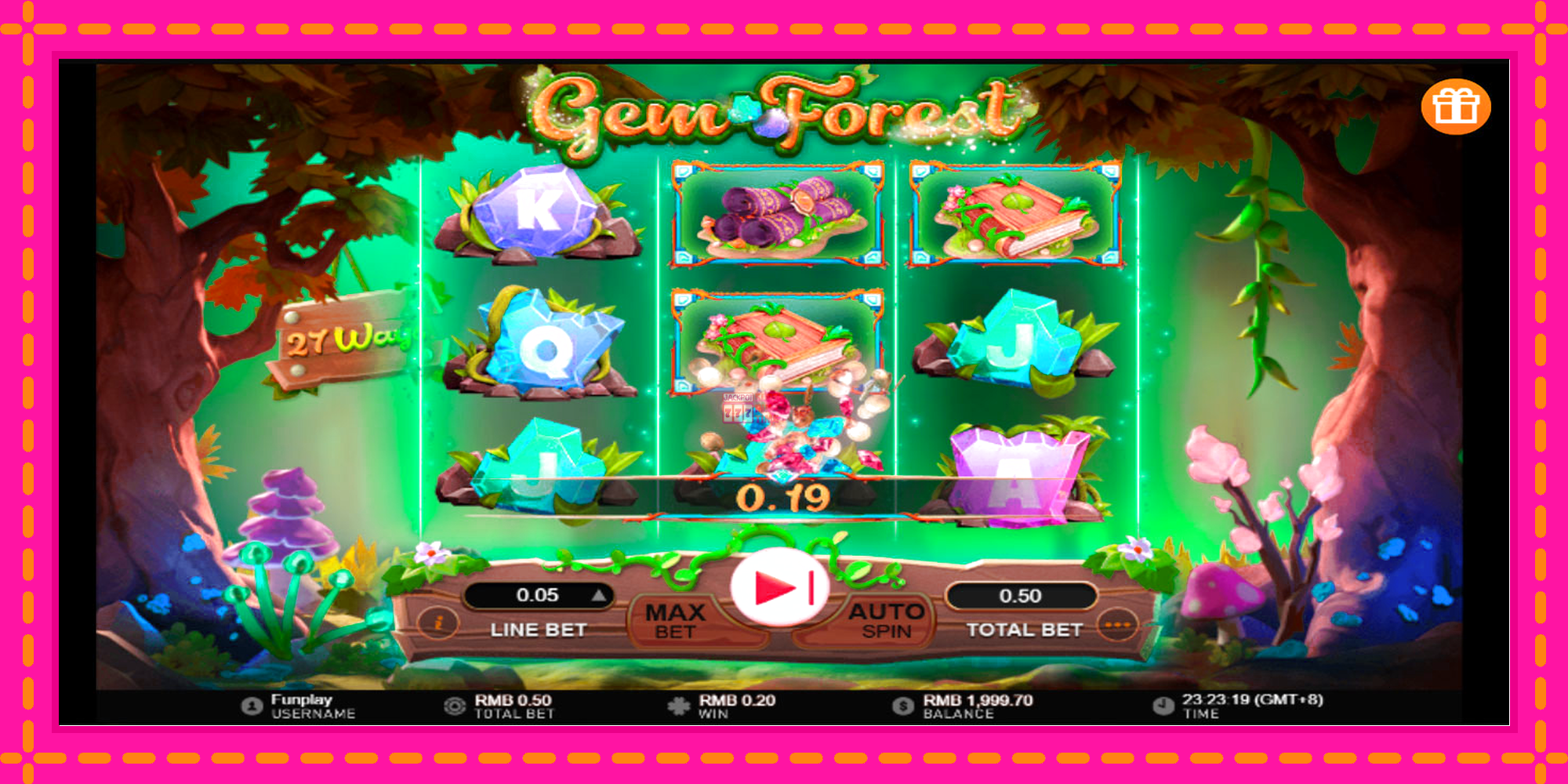 Slot machine Gem Forest gratuitamente, immagine 2