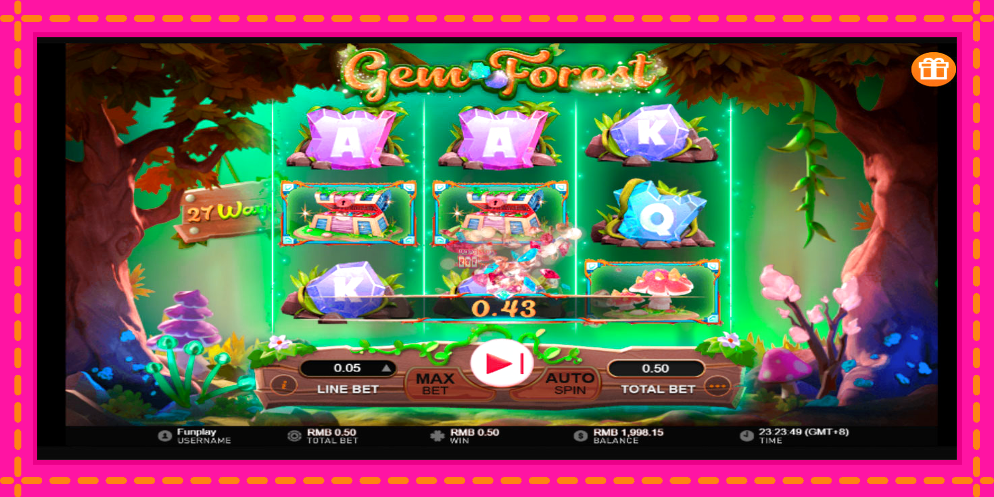 Slot machine Gem Forest gratuitamente, immagine 5