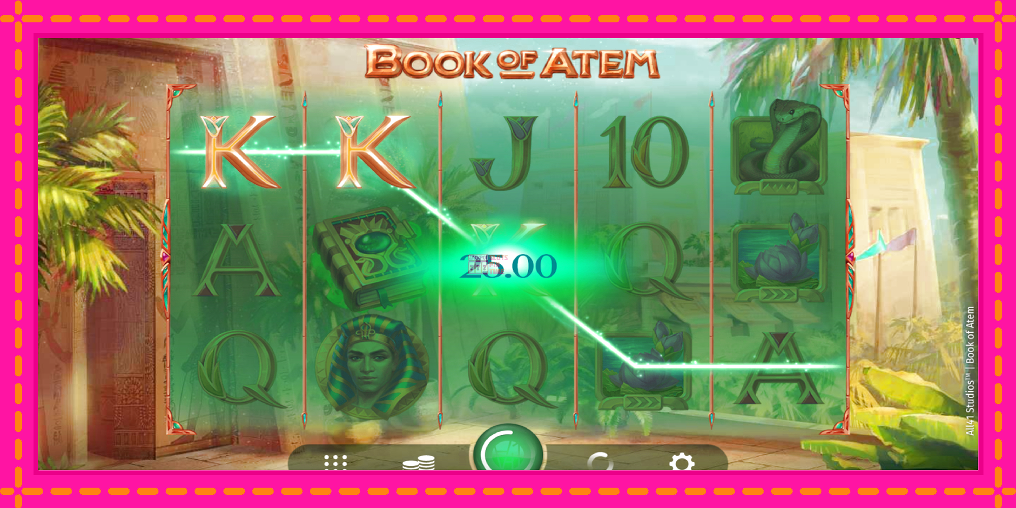 Slot machine Book of Atem gratuitamente, immagine 2