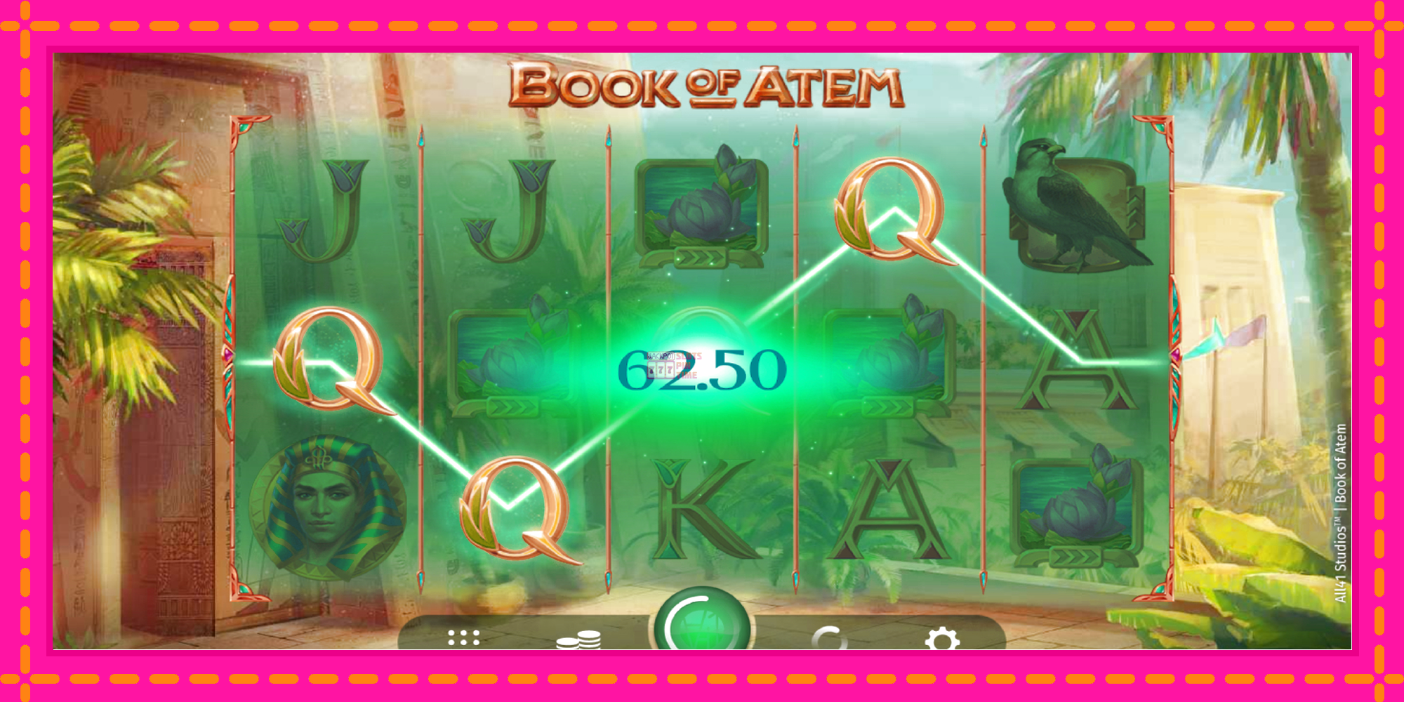 Slot machine Book of Atem gratuitamente, immagine 3