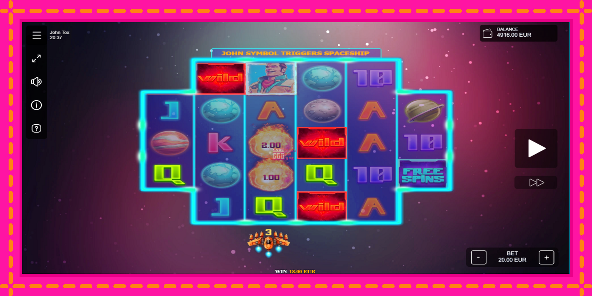 Slot machine John Tox gratuitamente, immagine 2