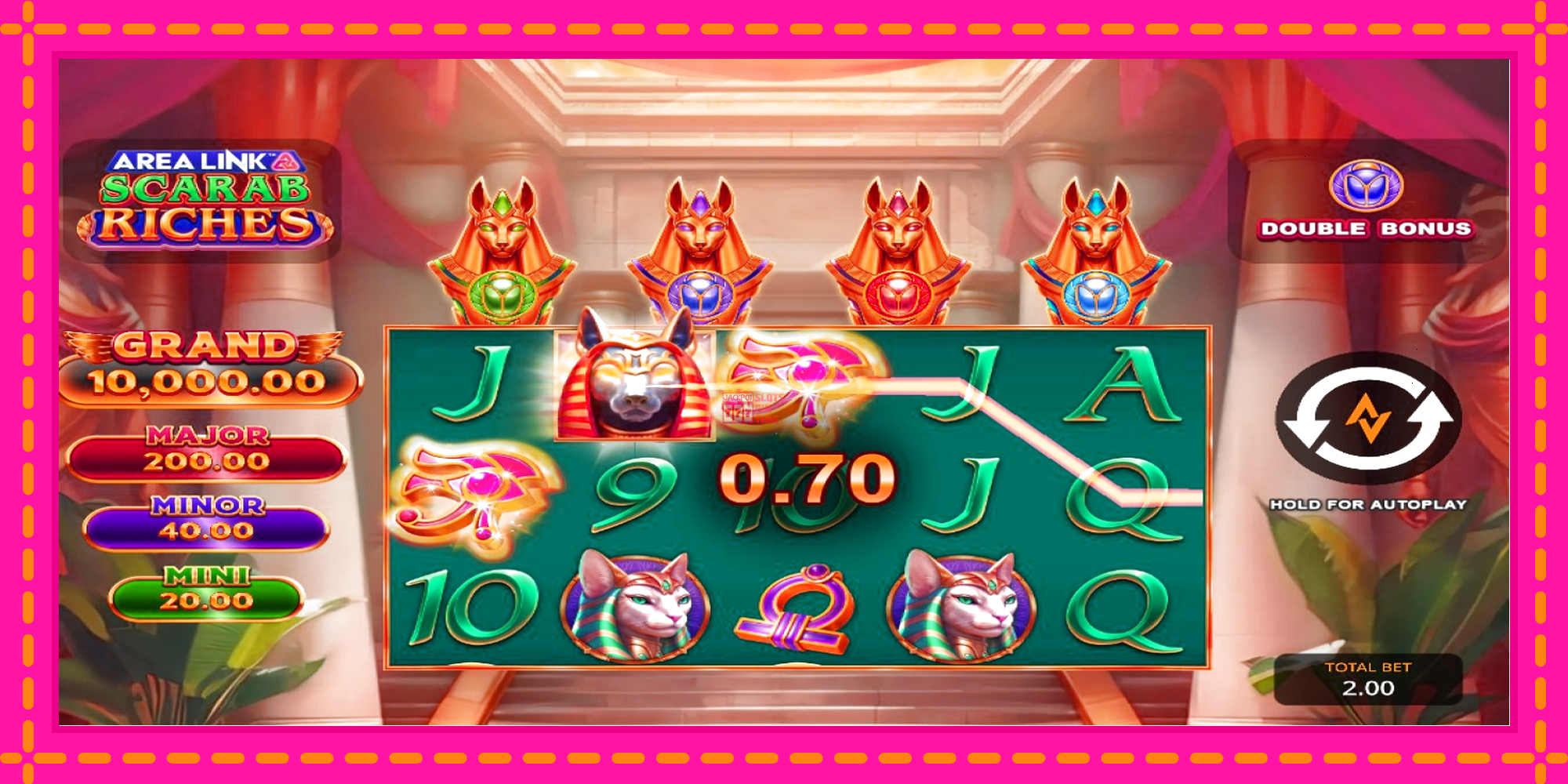 Slot machine Area Link Scarab Riches gratuitamente, immagine 2