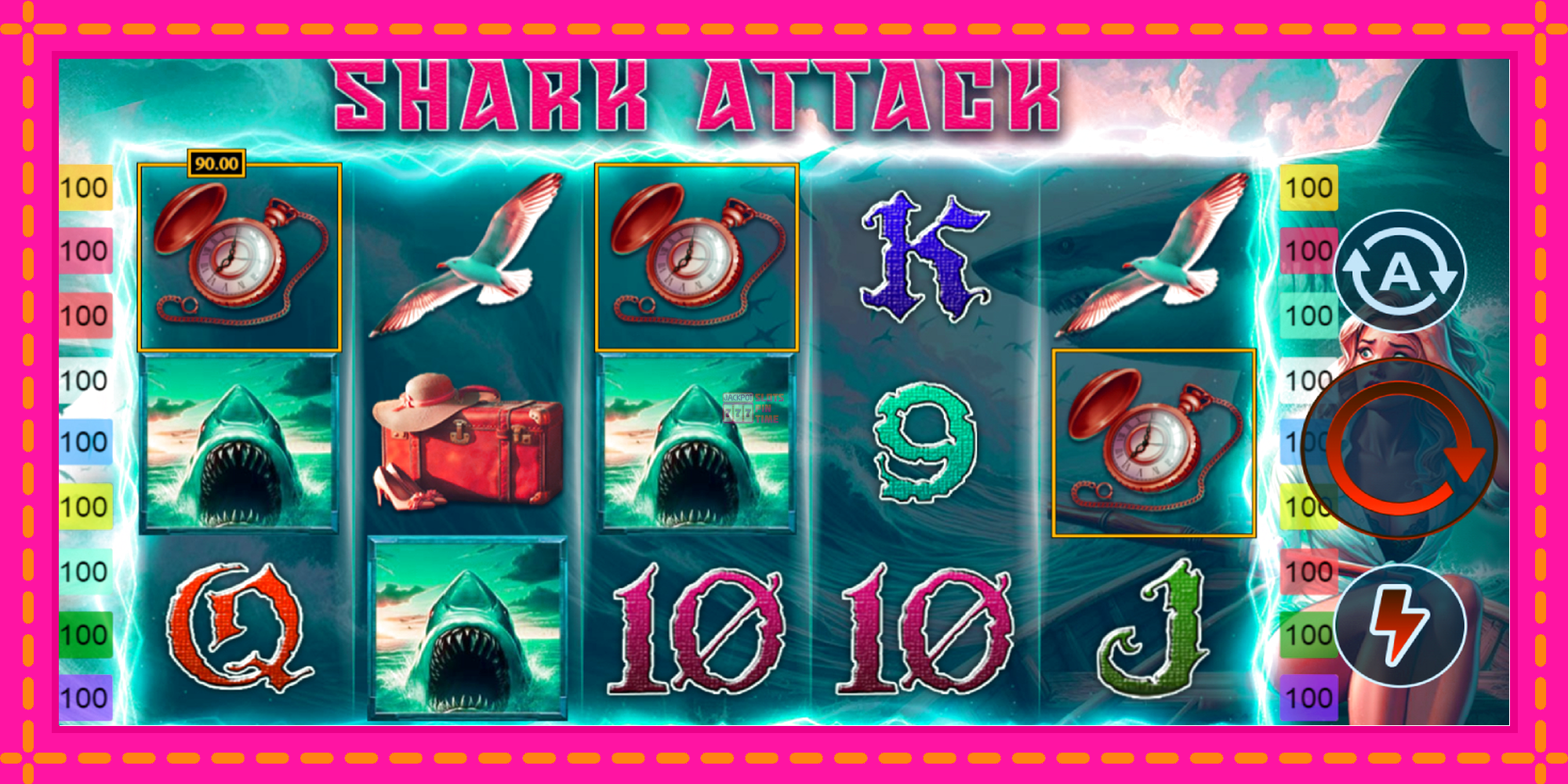 Slot machine Shark Attack gratuitamente, immagine 3