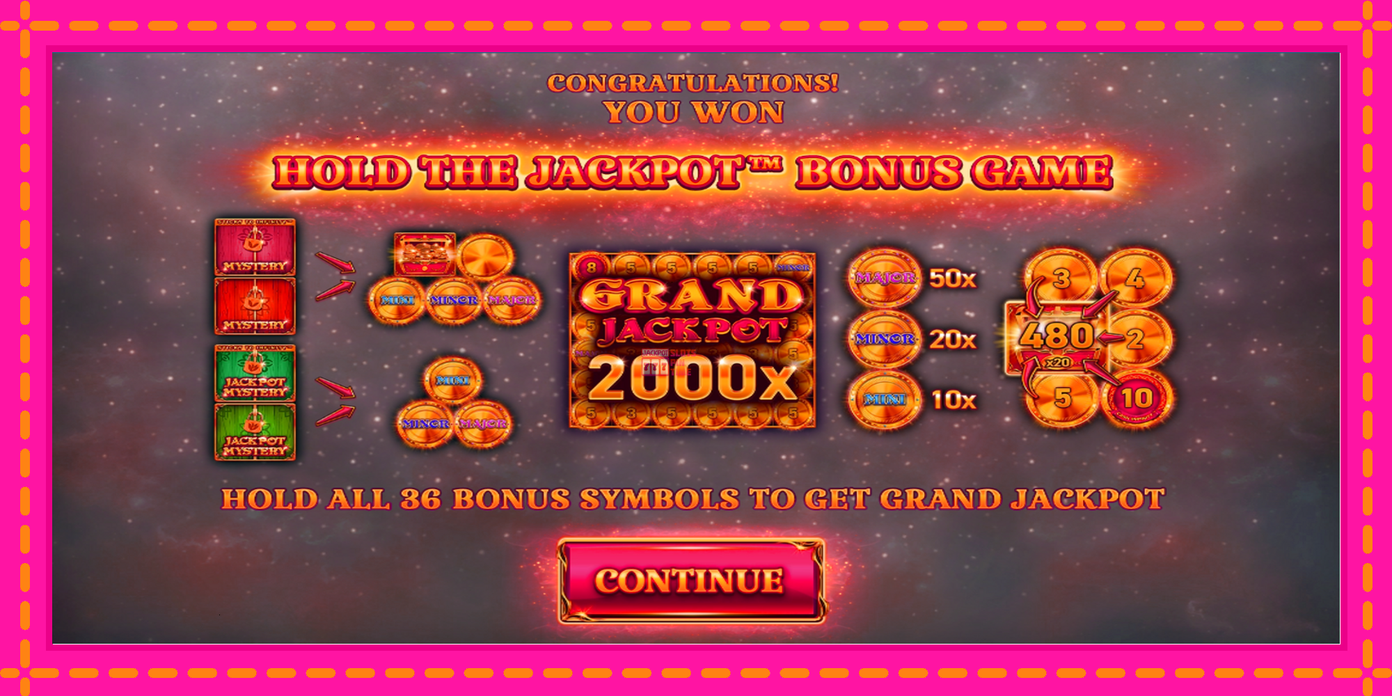 Slot machine 36 Coins Halloween Jackpots gratuitamente, immagine 4