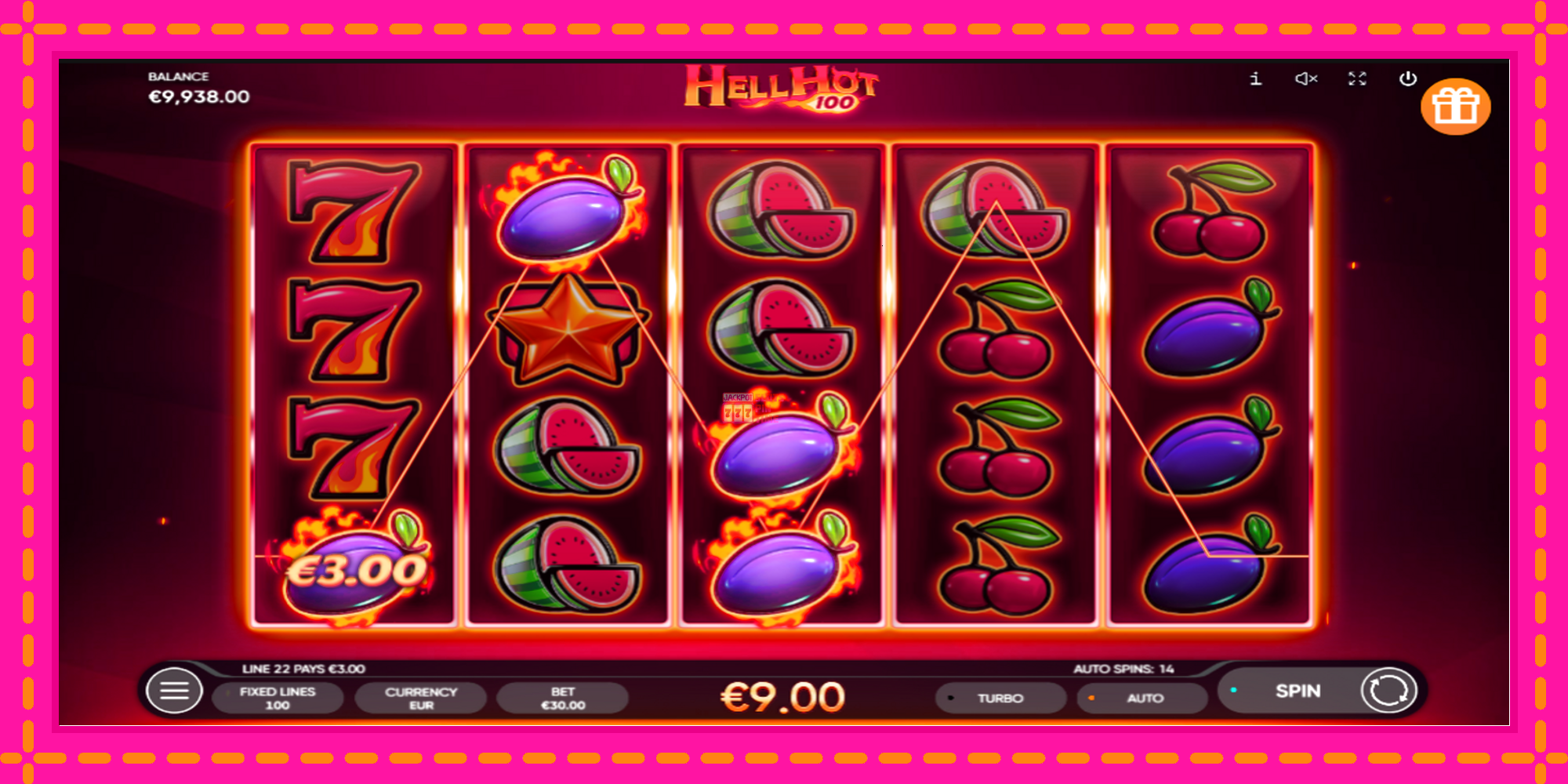 Slot machine Hell Hot 100 gratuitamente, immagine 2