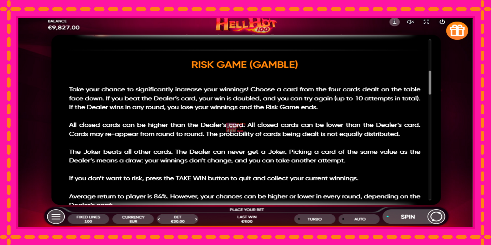 Slot machine Hell Hot 100 gratuitamente, immagine 5