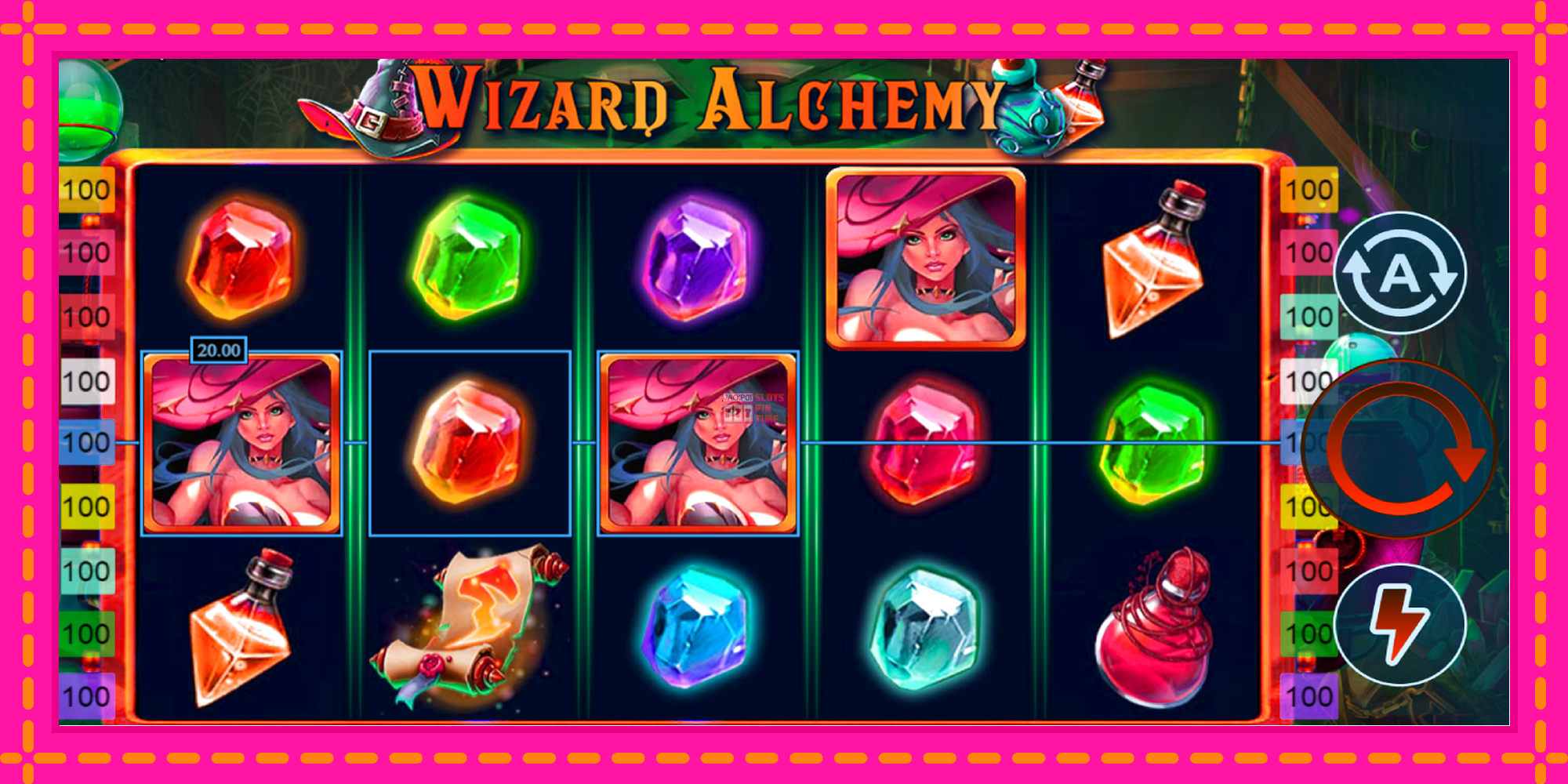 Slot machine Wizard Alchemy gratuitamente, immagine 4