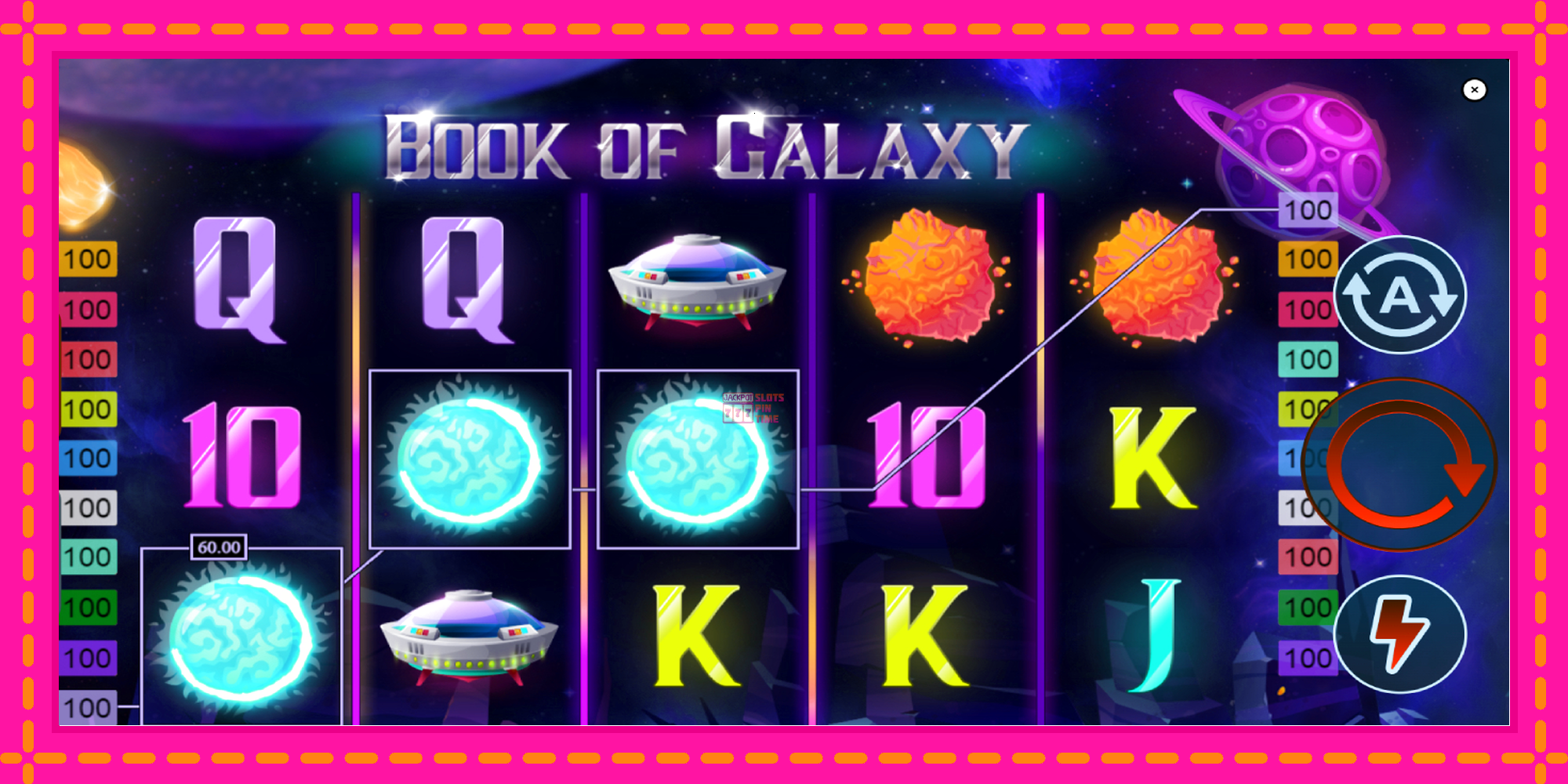 Slot machine Book of Galaxy gratuitamente, immagine 4