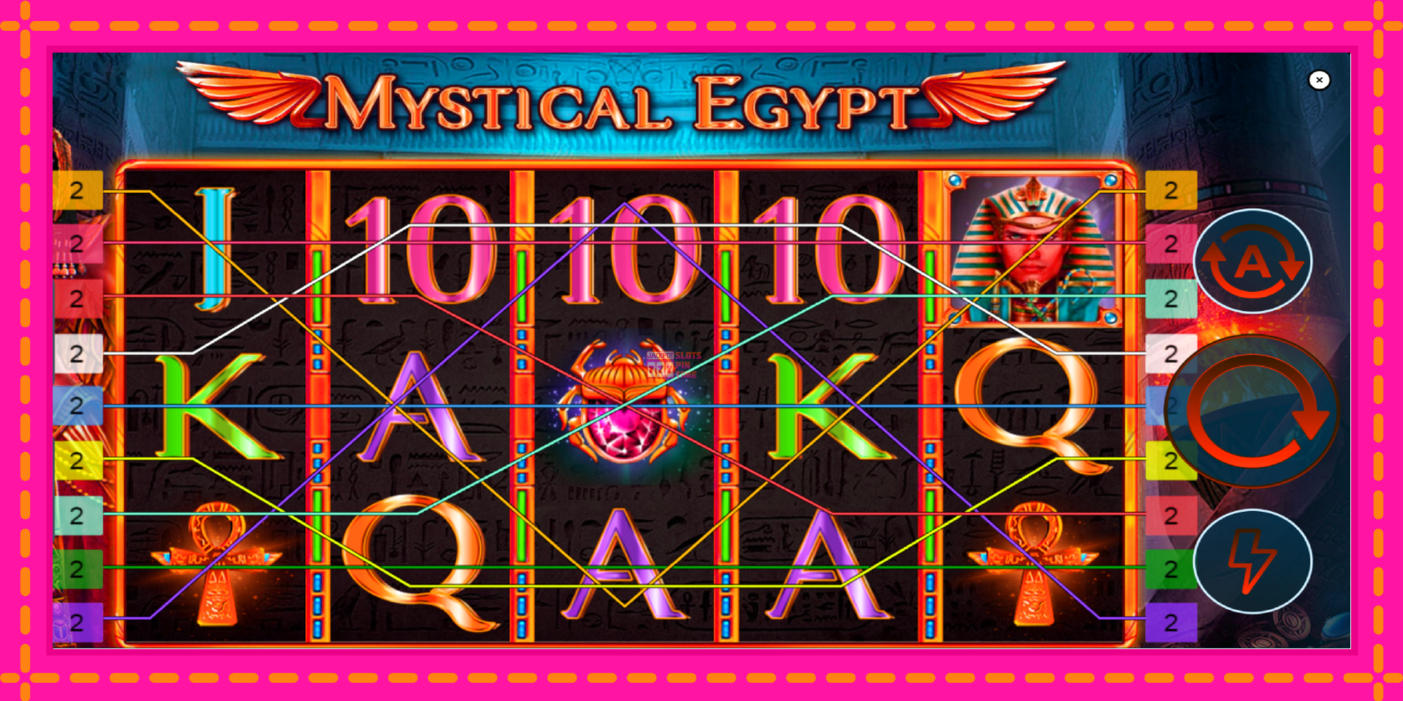 Slot machine Mystical Egypt gratuitamente, immagine 2