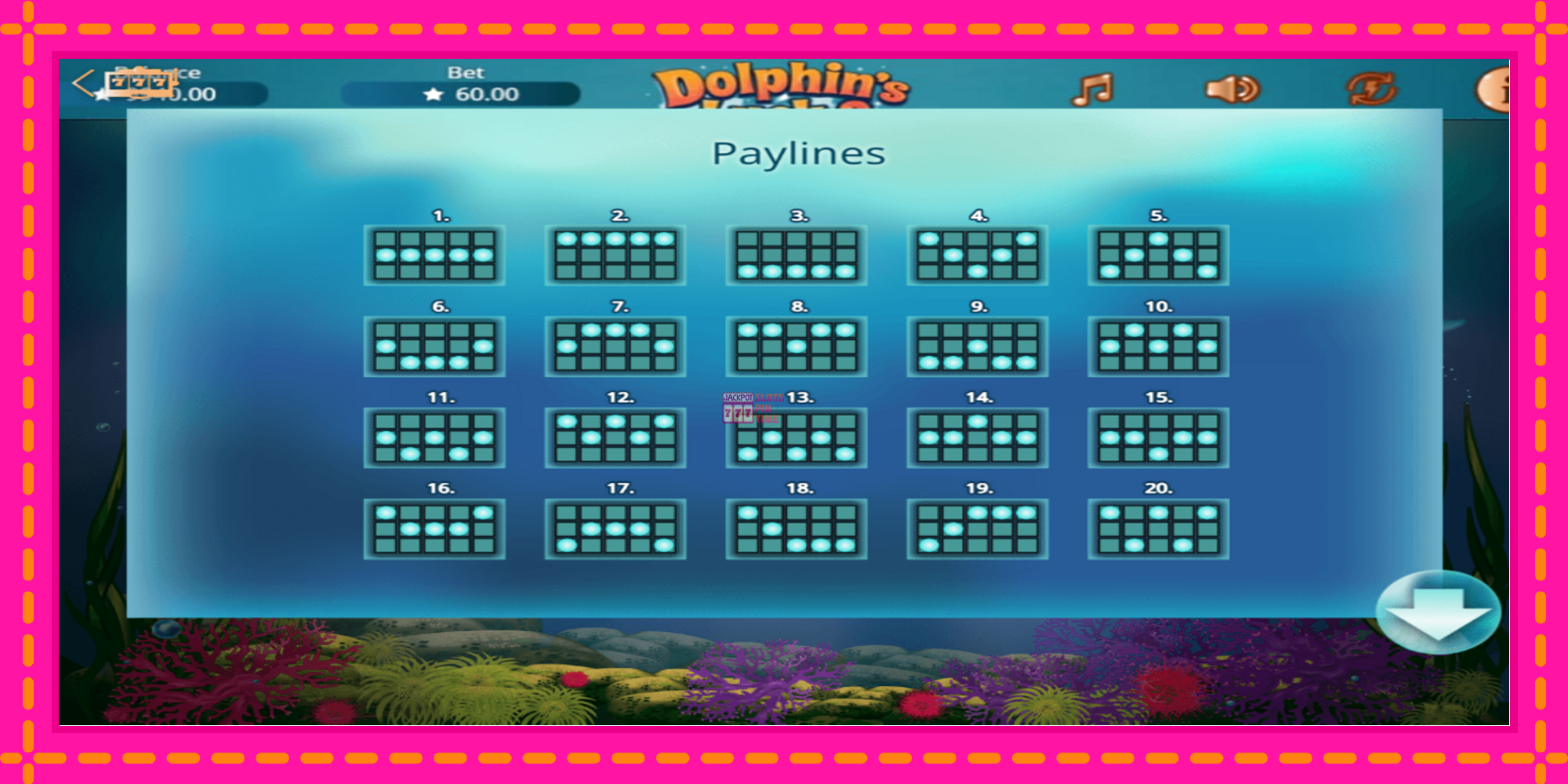 Slot machine Dolphin’s Luck 2 gratuitamente, immagine 5