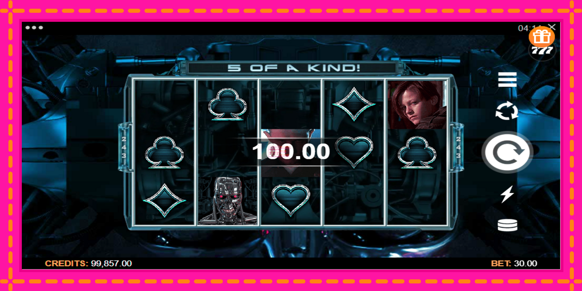 Slot machine Terminator 2 gratuitamente, immagine 2