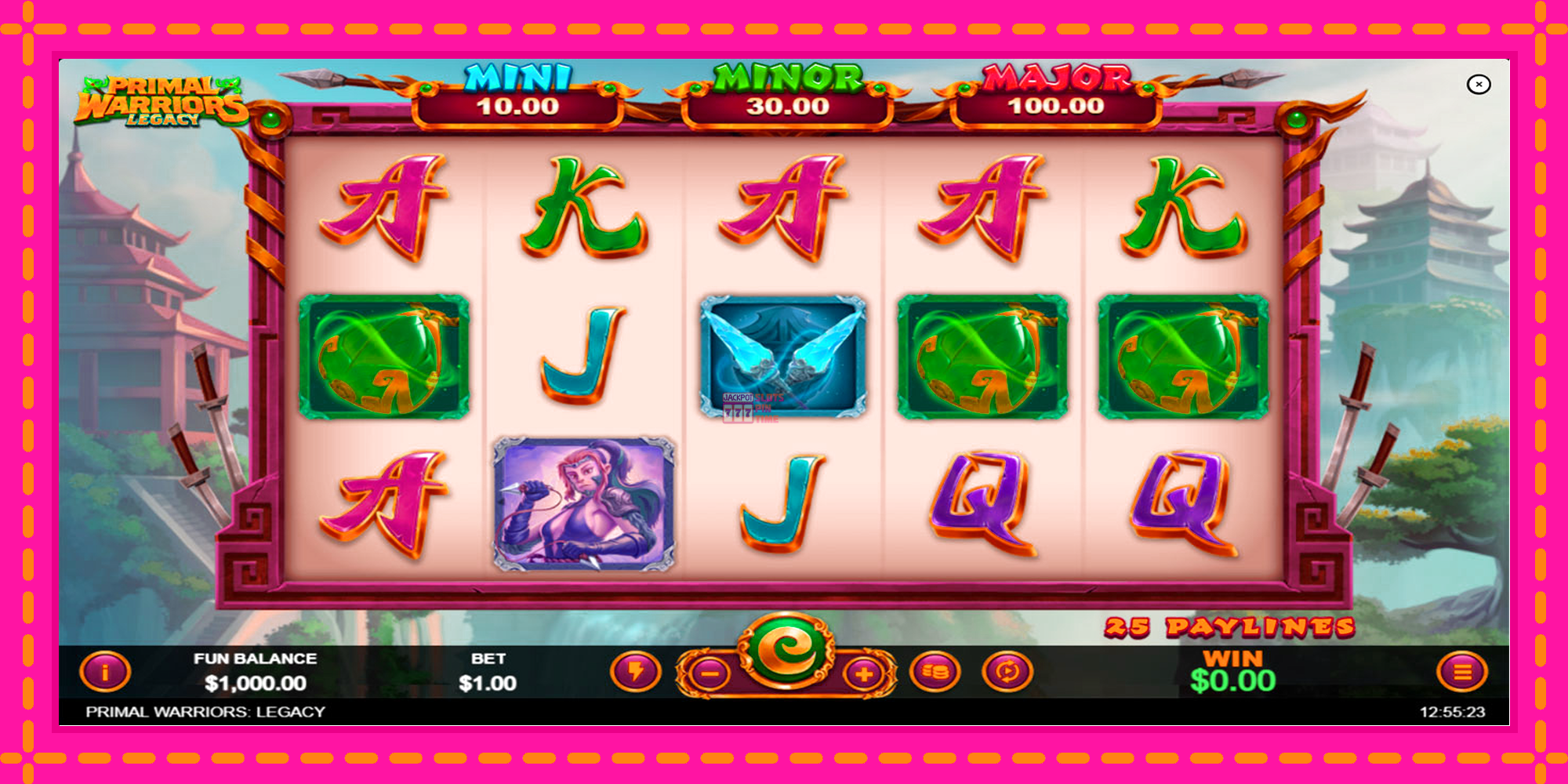 Slot machine Primal Warriors: Legacy gratuitamente, immagine 1