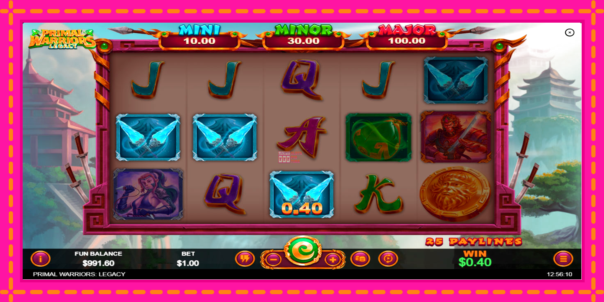 Slot machine Primal Warriors: Legacy gratuitamente, immagine 3