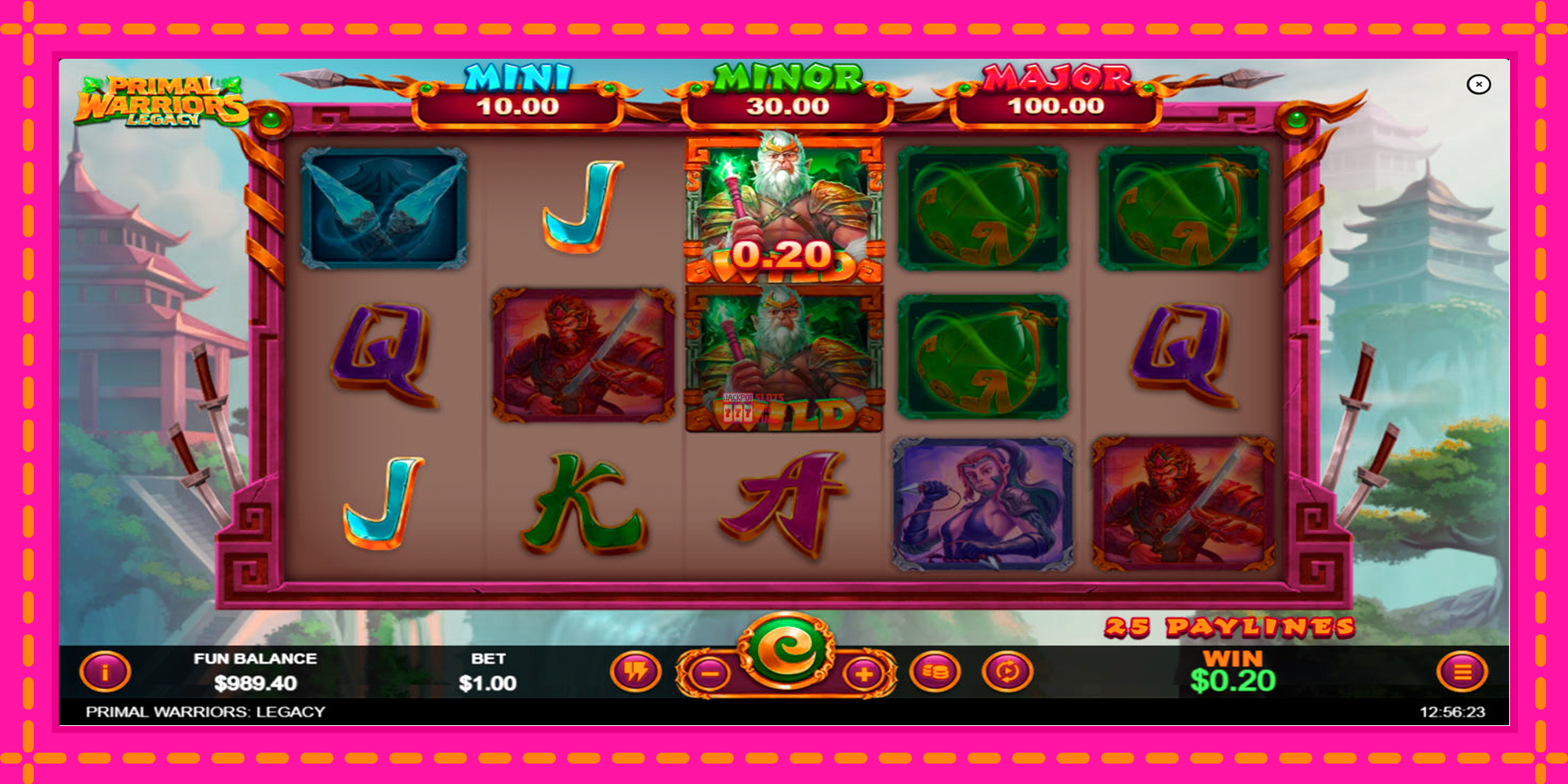 Slot machine Primal Warriors: Legacy gratuitamente, immagine 4