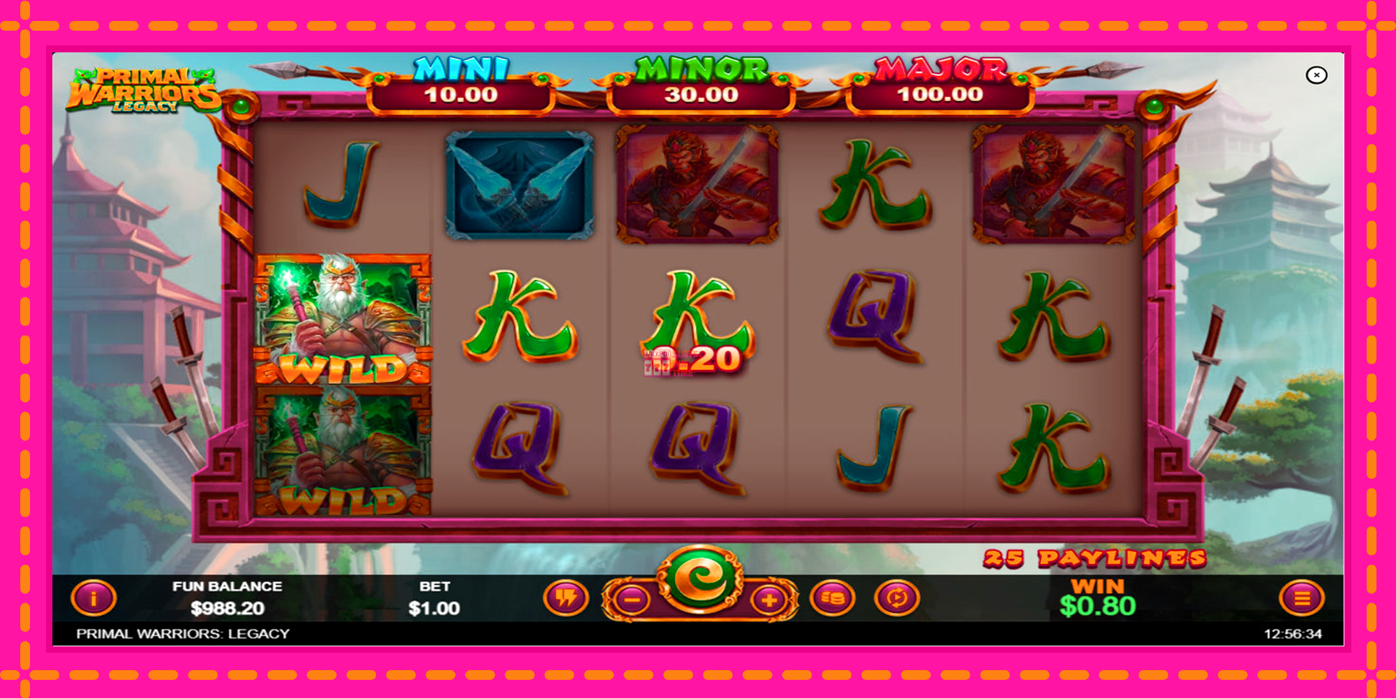 Slot machine Primal Warriors: Legacy gratuitamente, immagine 5