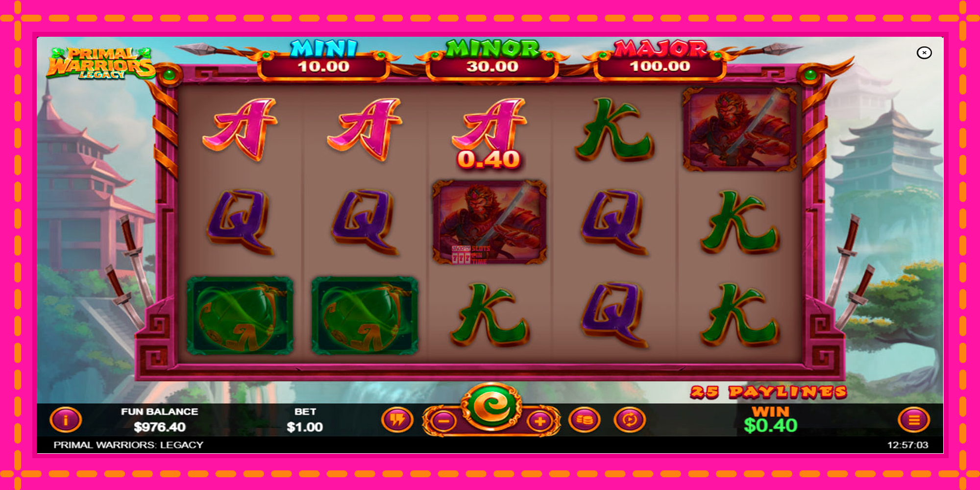 Slot machine Primal Warriors: Legacy gratuitamente, immagine 6