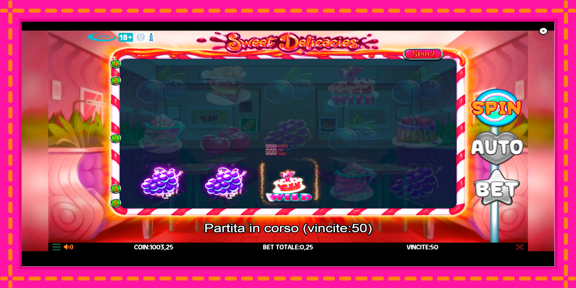 Slot machine Sweet Delicacies gratuitamente, immagine 5