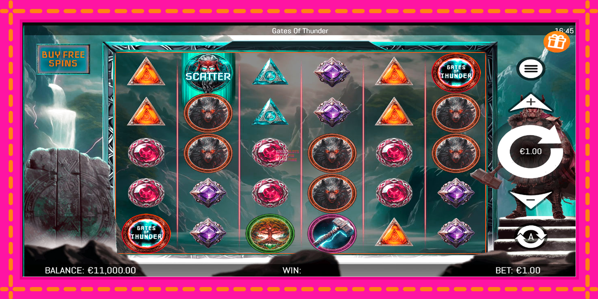 Slot machine Gates of Thunder gratuitamente, immagine 1