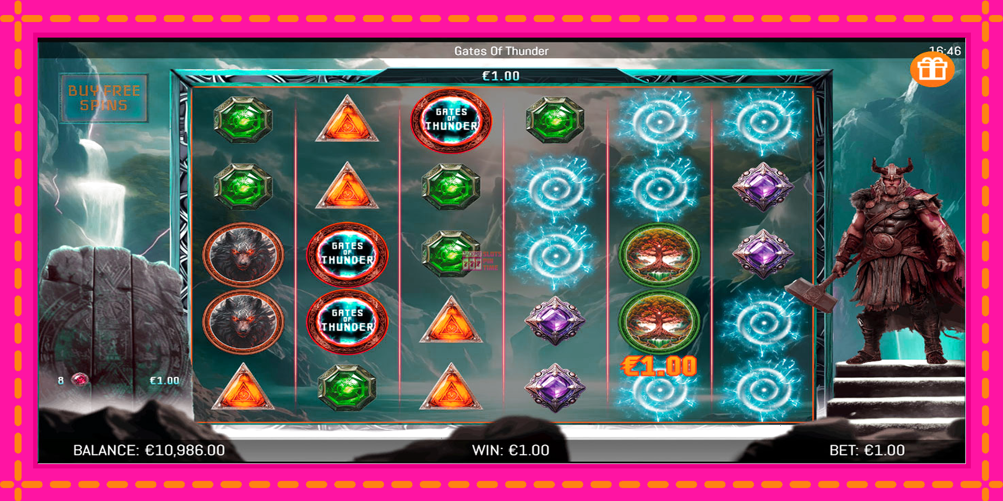 Slot machine Gates of Thunder gratuitamente, immagine 2