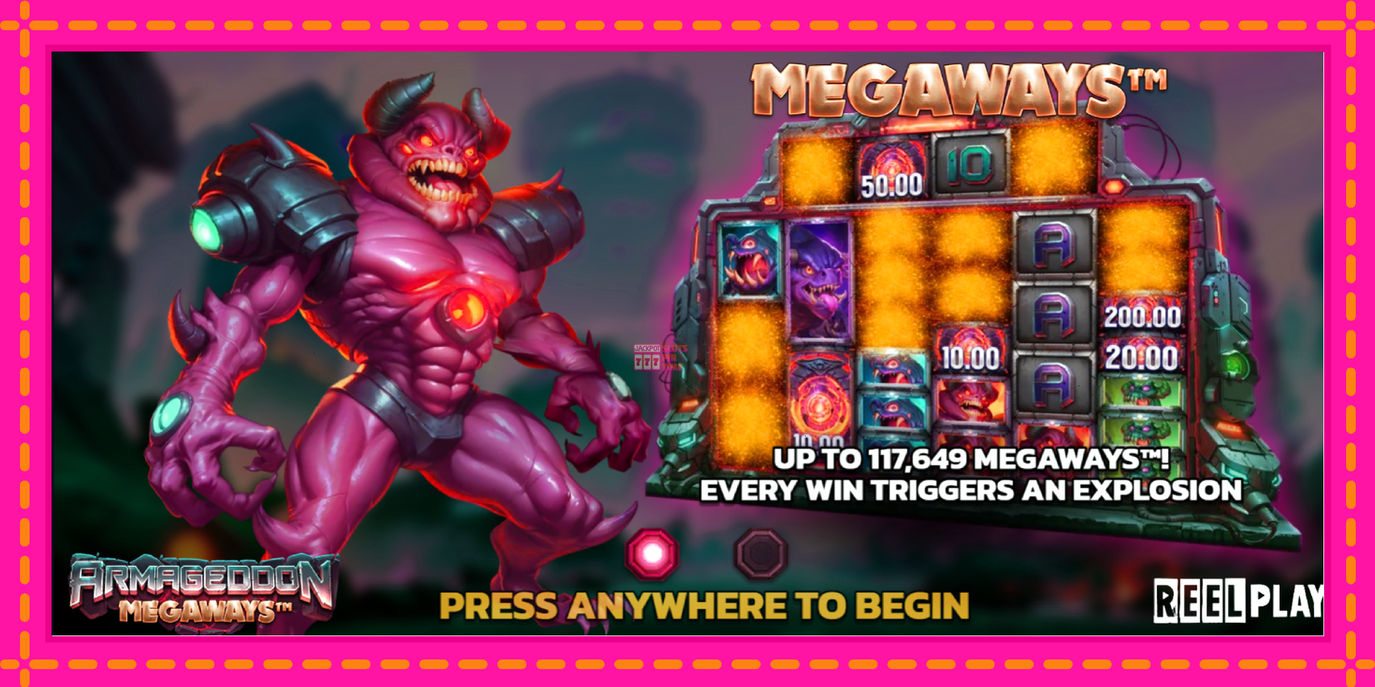 Slot machine Armageddon Megaways gratuitamente, immagine 1