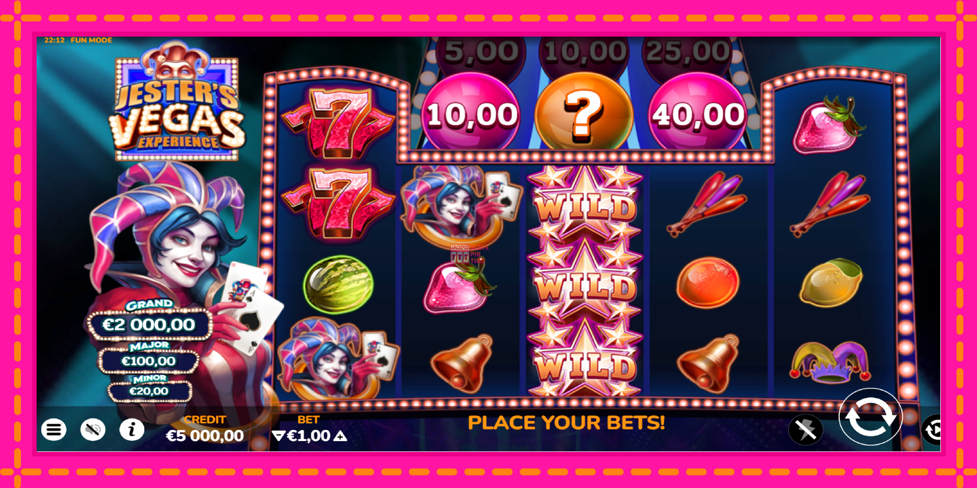 Slot machine Jesters Vegas Experience gratuitamente, immagine 2