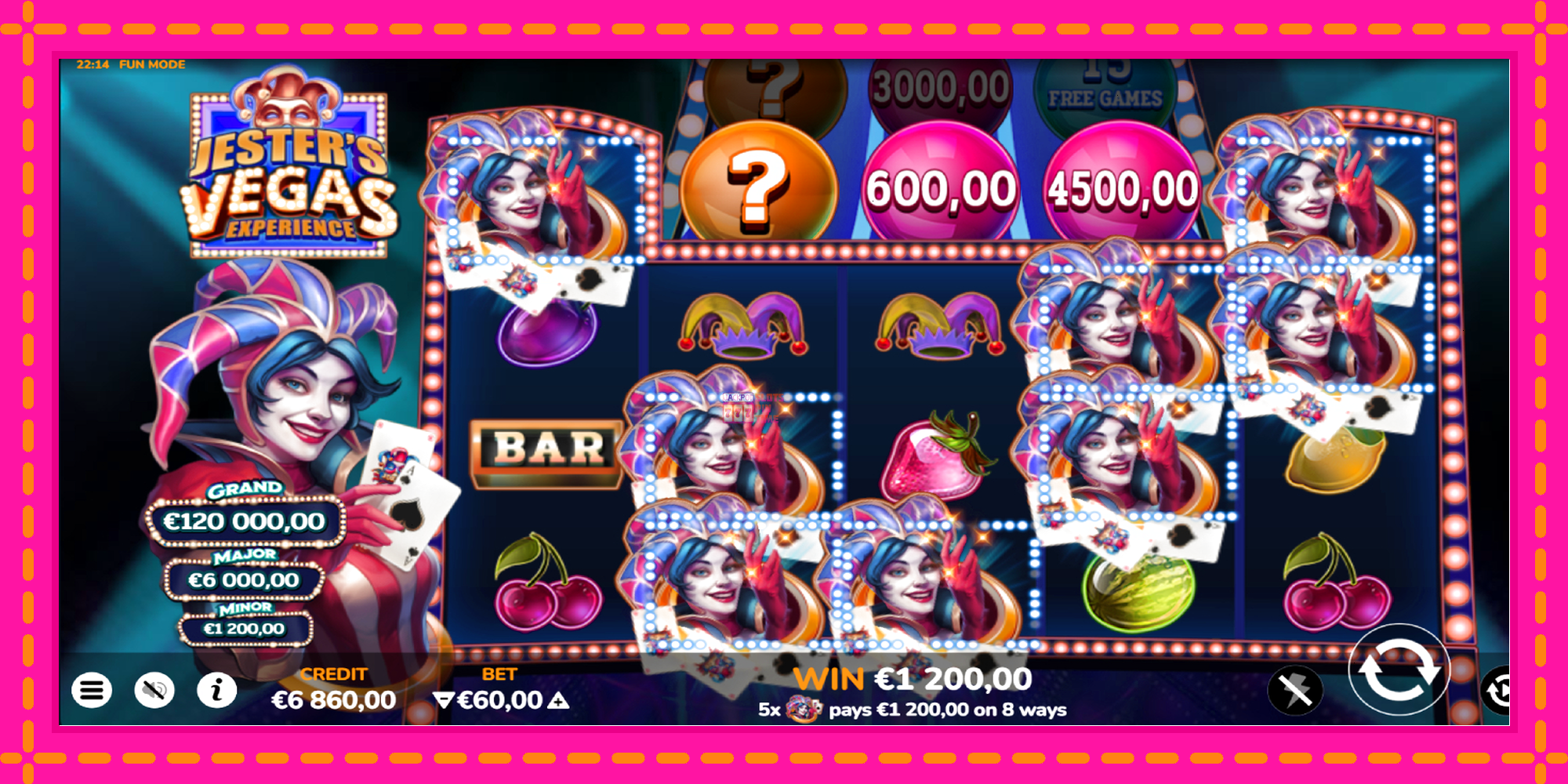 Slot machine Jesters Vegas Experience gratuitamente, immagine 4