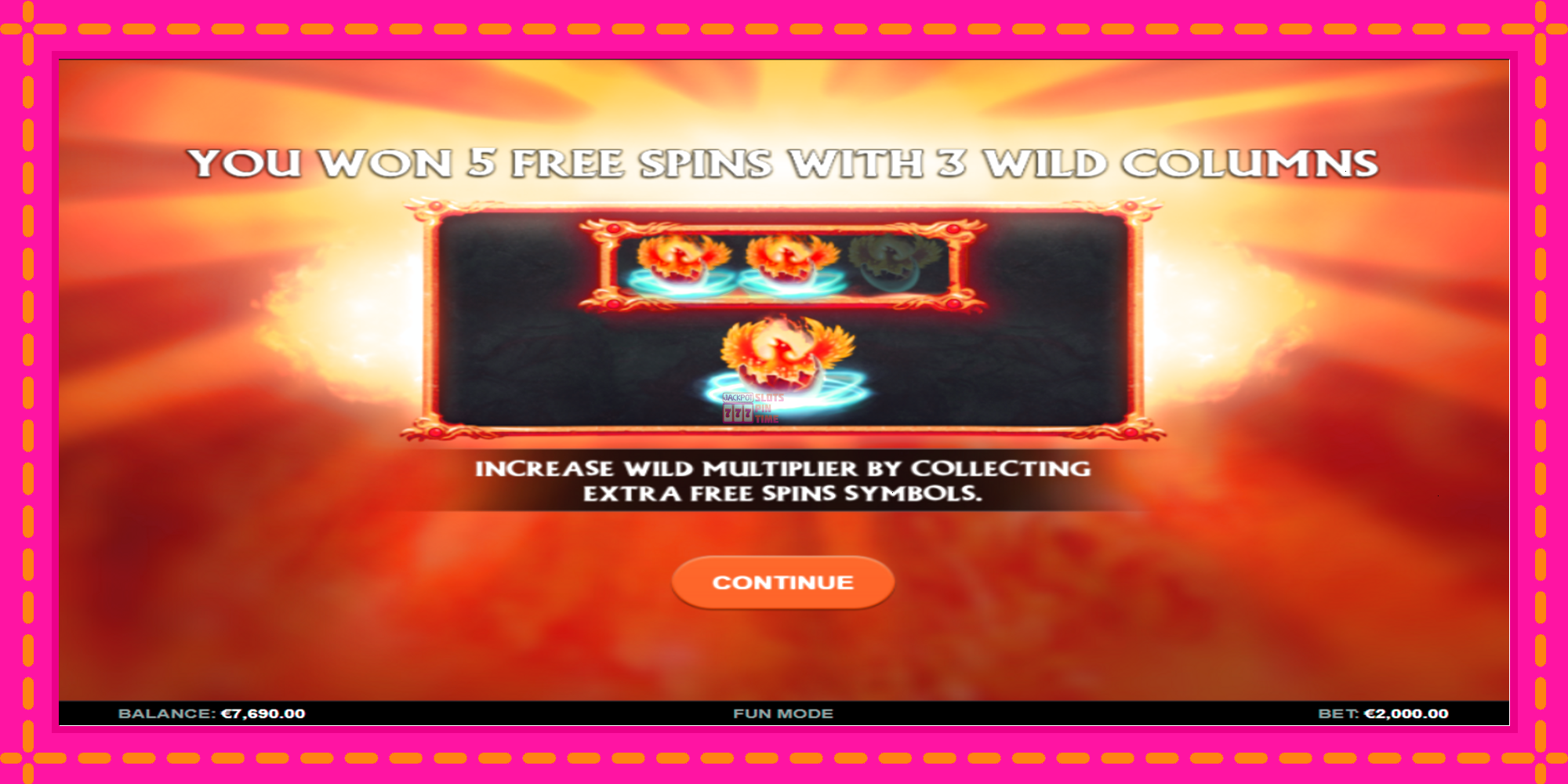 Slot machine Fire Eagle Reborn gratuitamente, immagine 3