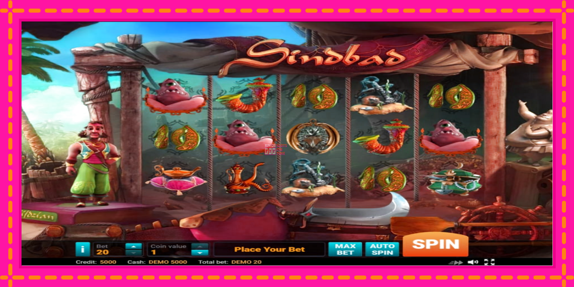 Slot machine Sindbad gratuitamente, immagine 1