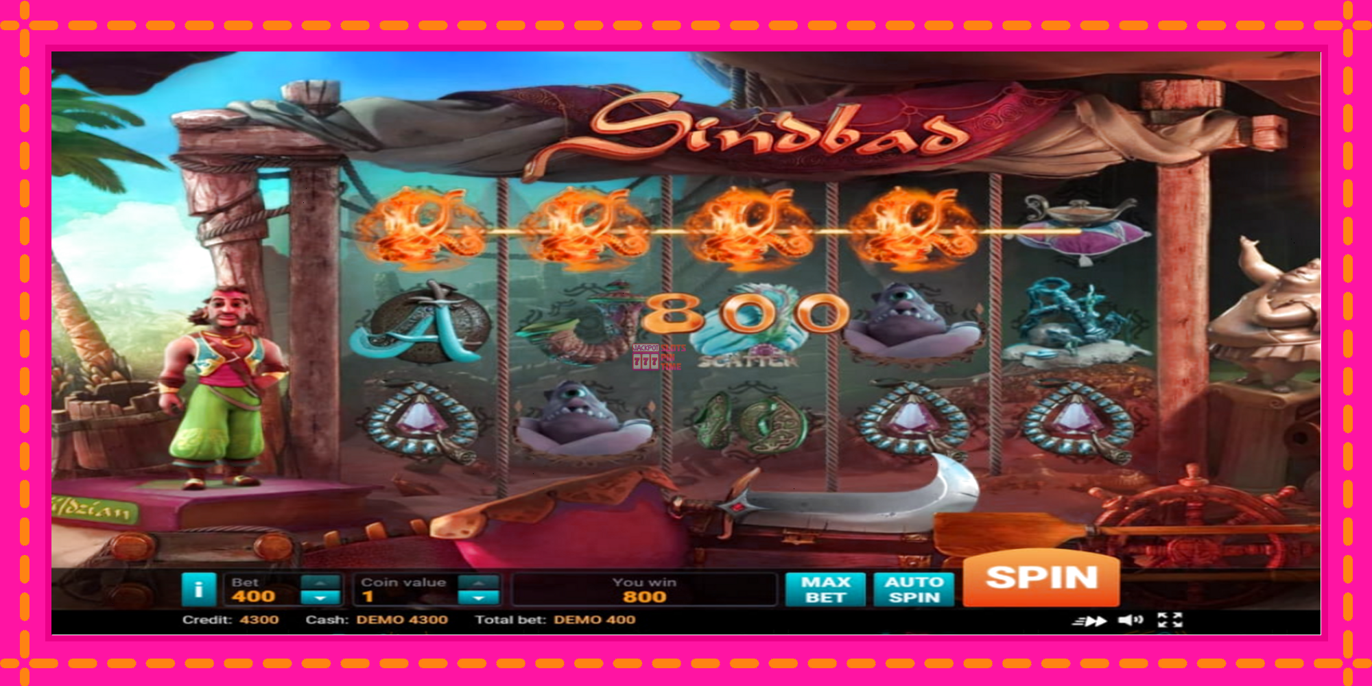 Slot machine Sindbad gratuitamente, immagine 2