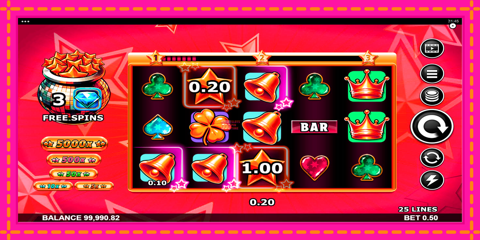 Slot machine Star Stash Wild 7s gratuitamente, immagine 5