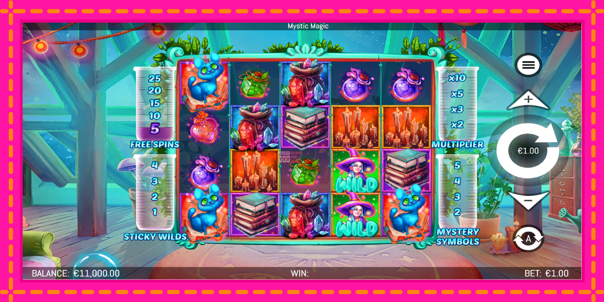 Slot machine Mystic Magic gratuitamente, immagine 2