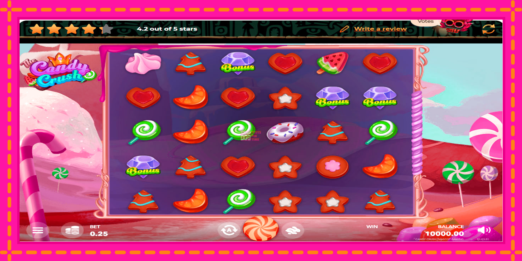 Slot machine Candy Splasher gratuitamente, immagine 1