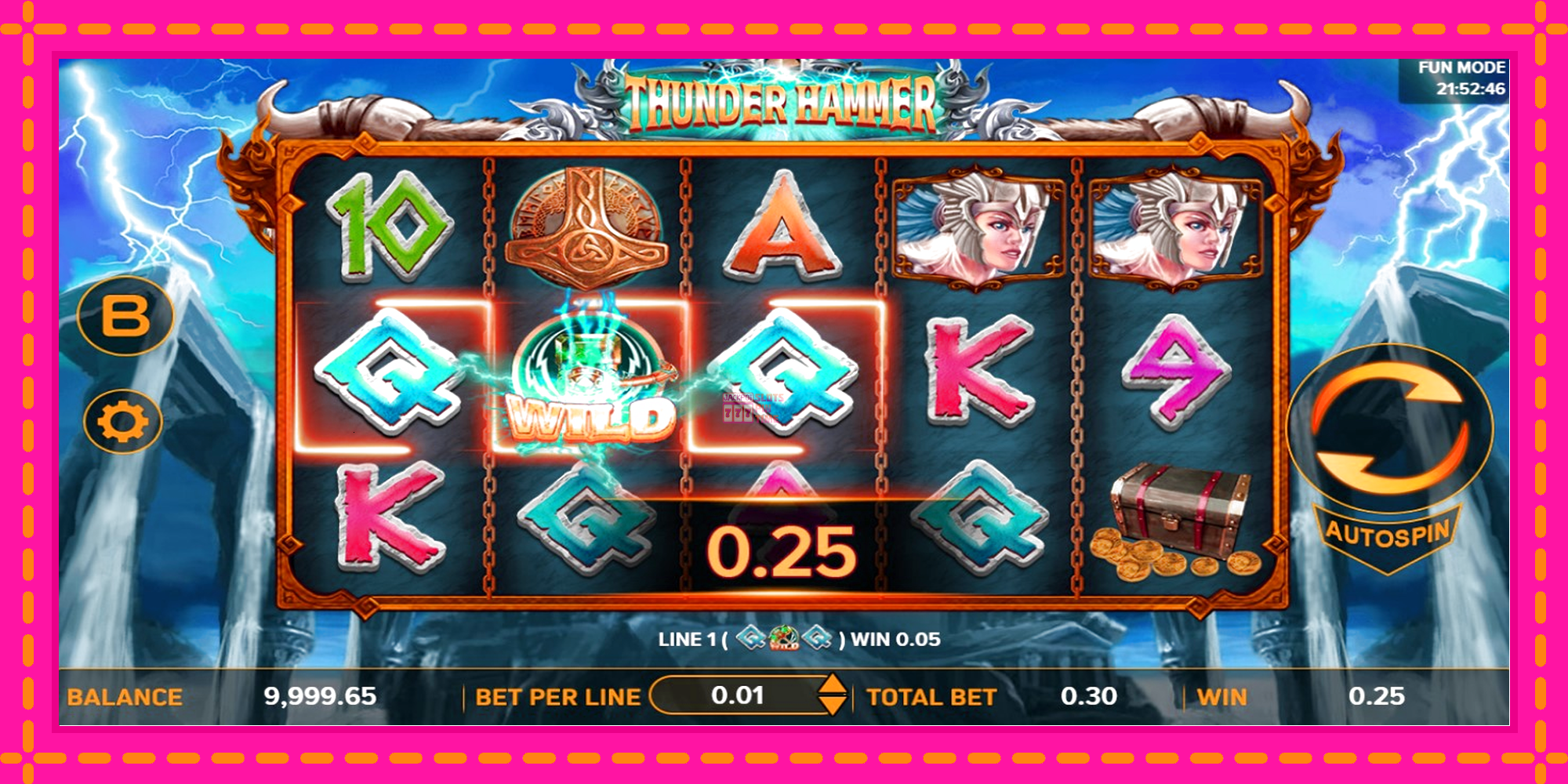 Slot machine Thunder Hammer gratuitamente, immagine 3