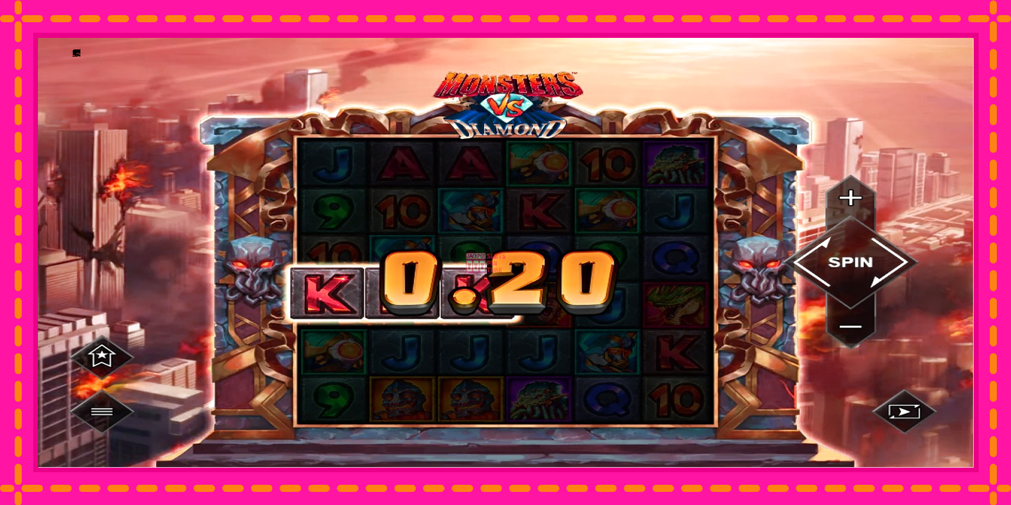 Slot machine Monsters VS Diamond gratuitamente, immagine 2