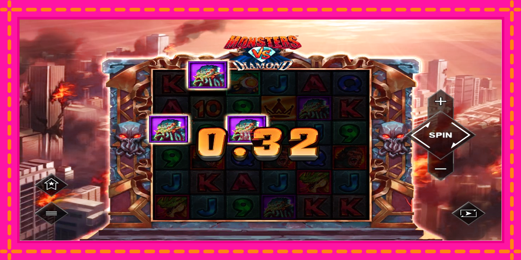 Slot machine Monsters VS Diamond gratuitamente, immagine 3