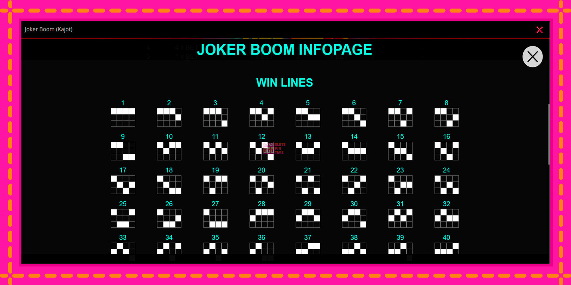 Slot machine Joker Boom gratuitamente, immagine 3