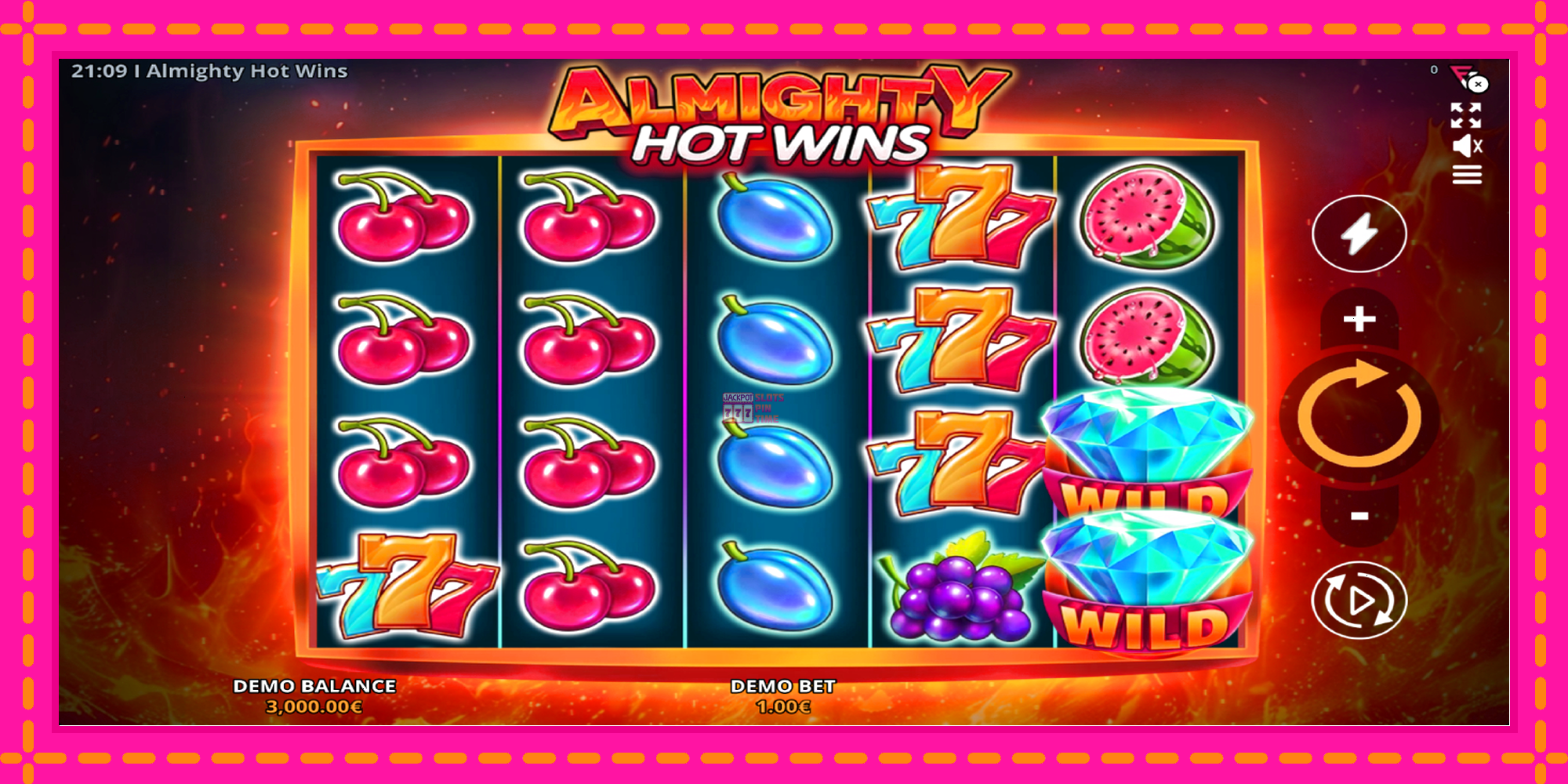 Slot machine Almighty Hot Wins gratuitamente, immagine 1