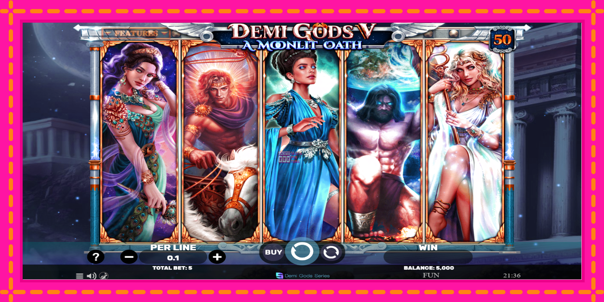 Slot machine Demi Gods V – A Moonlit Oath gratuitamente, immagine 2