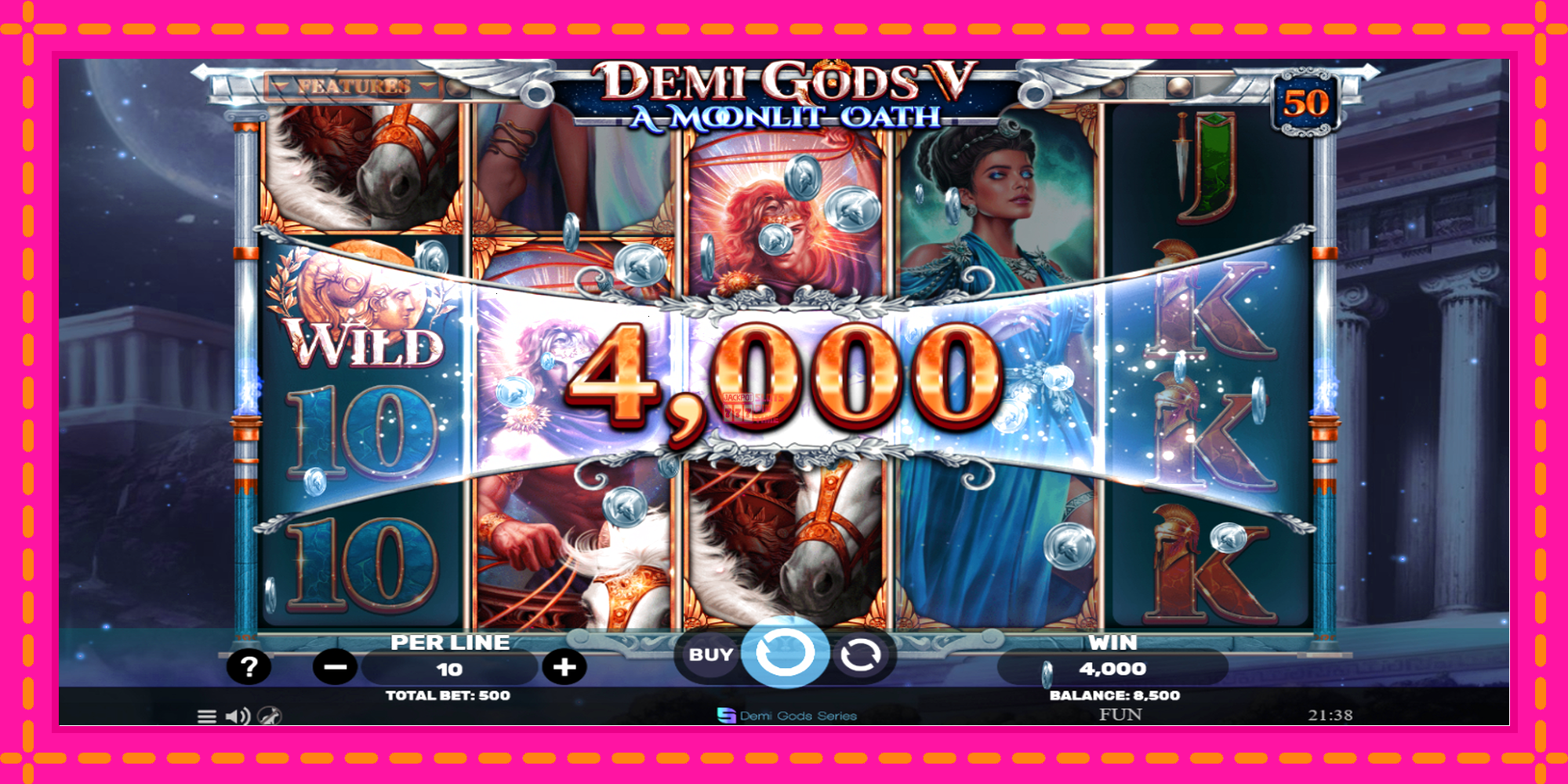 Slot machine Demi Gods V – A Moonlit Oath gratuitamente, immagine 4