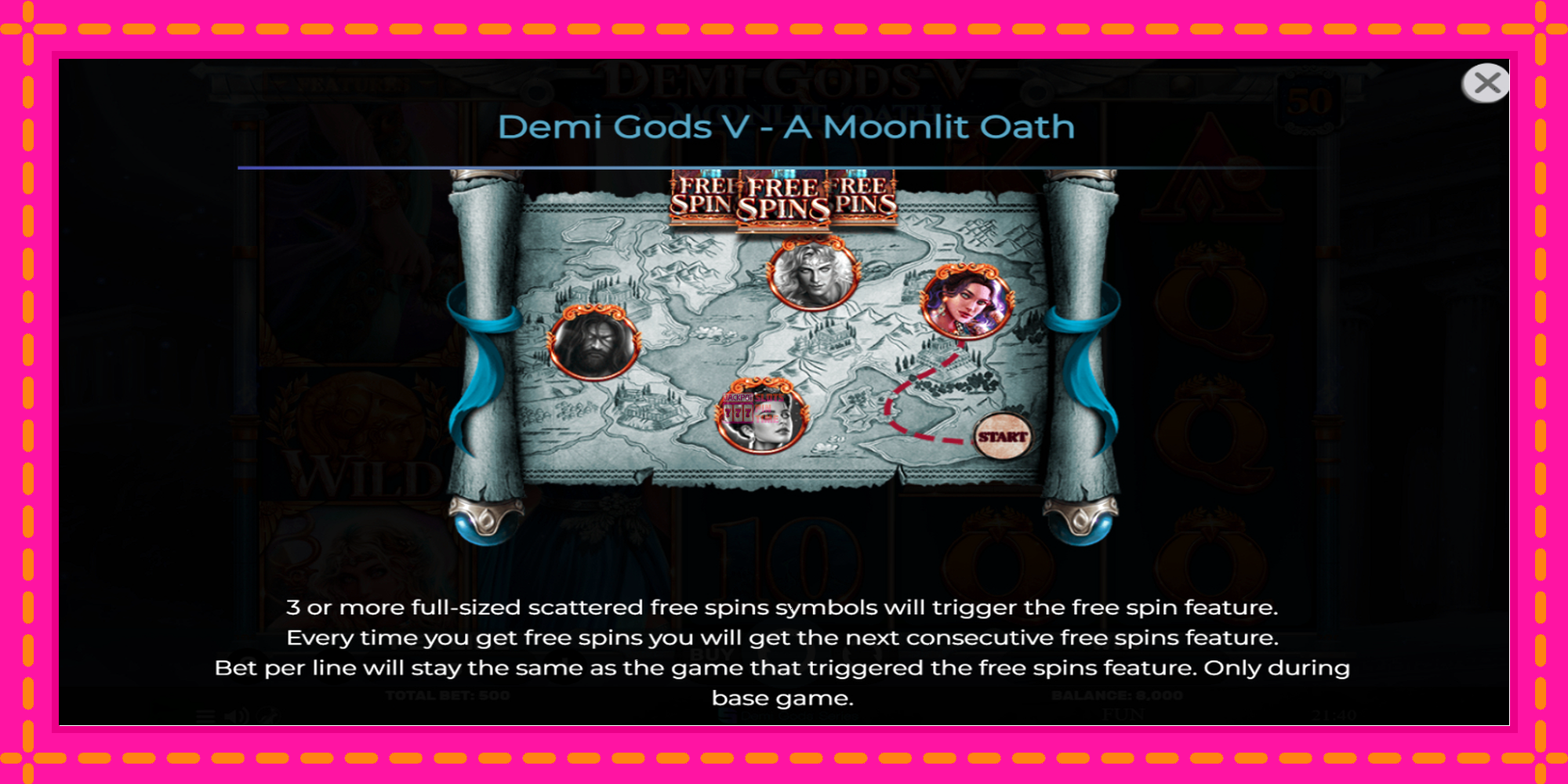 Slot machine Demi Gods V – A Moonlit Oath gratuitamente, immagine 5