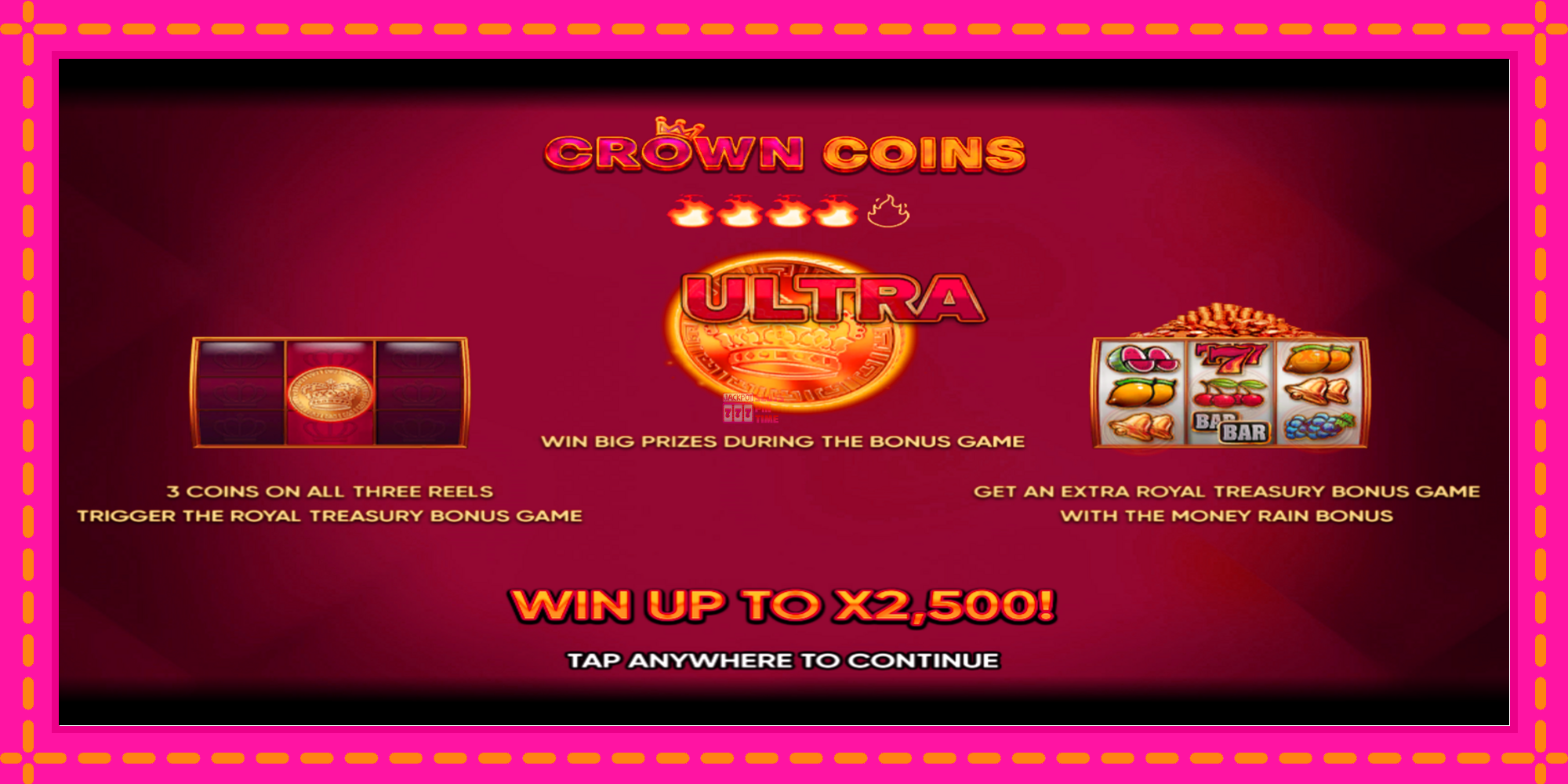 Slot machine Crown Coins gratuitamente, immagine 1