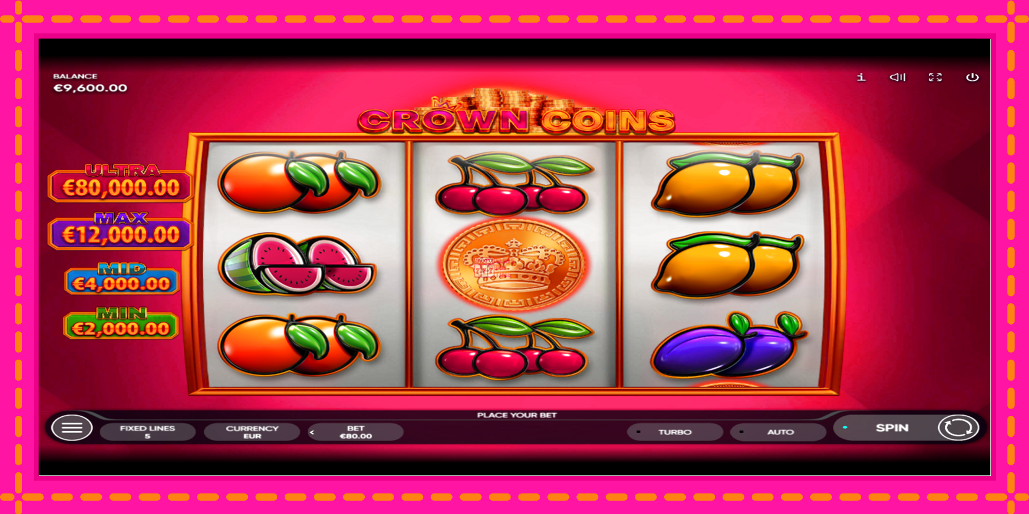 Slot machine Crown Coins gratuitamente, immagine 2