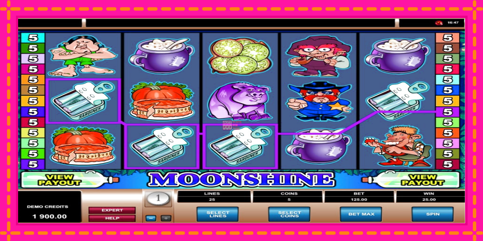 Slot machine Moonshine gratuitamente, immagine 3