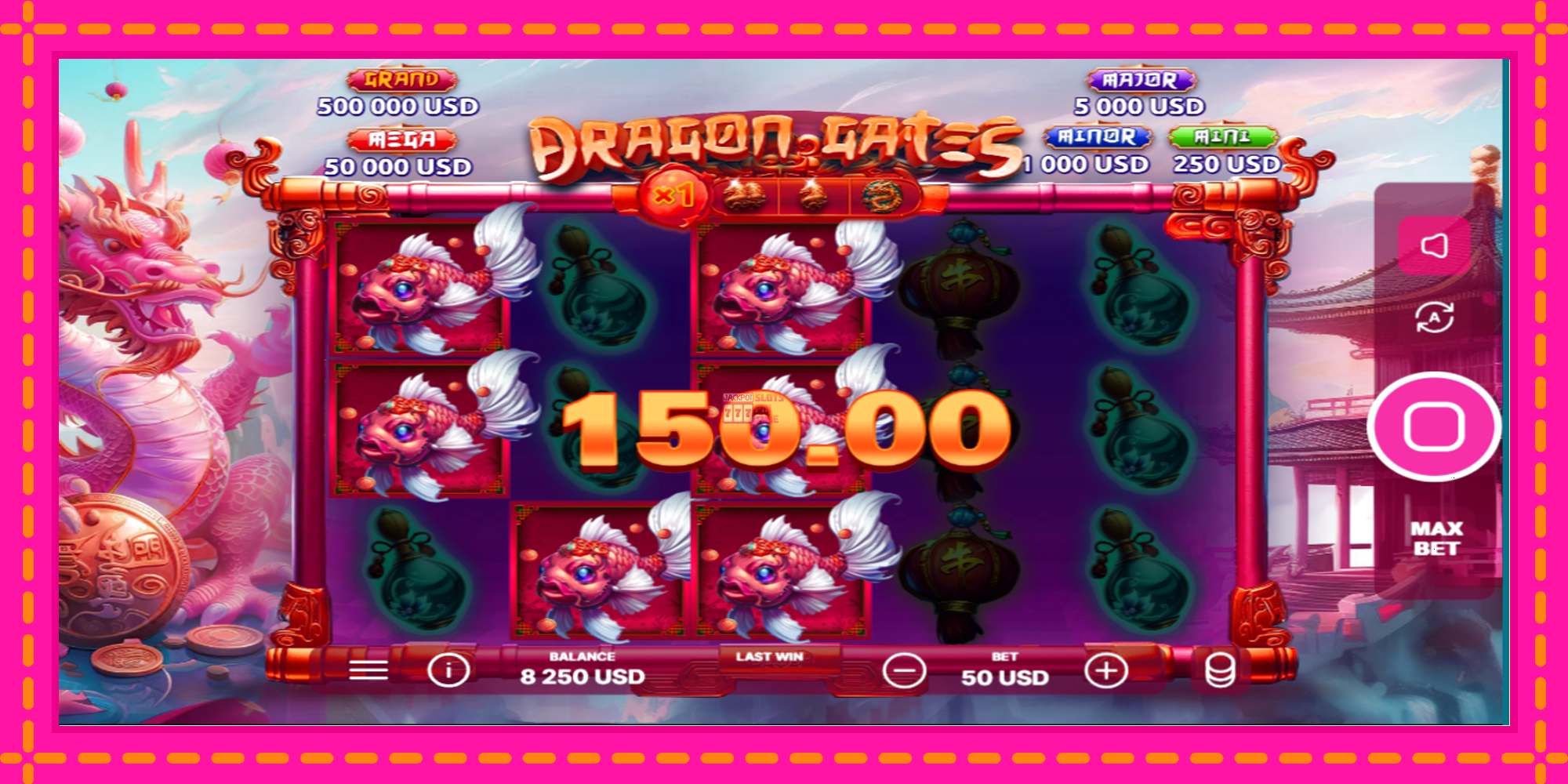 Slot machine Dragon Gates gratuitamente, immagine 3