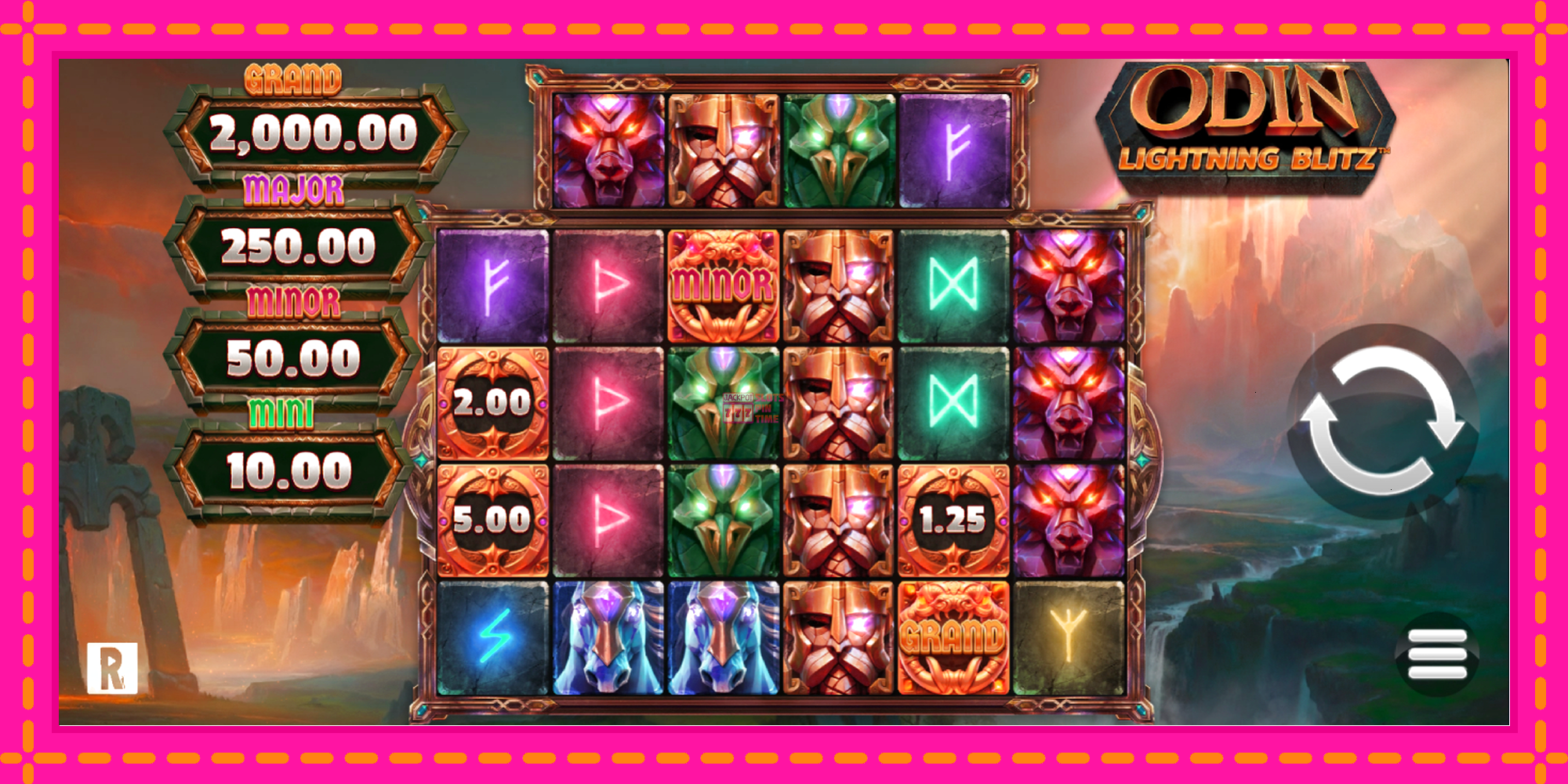 Slot machine Odin Lightning Blitz gratuitamente, immagine 2