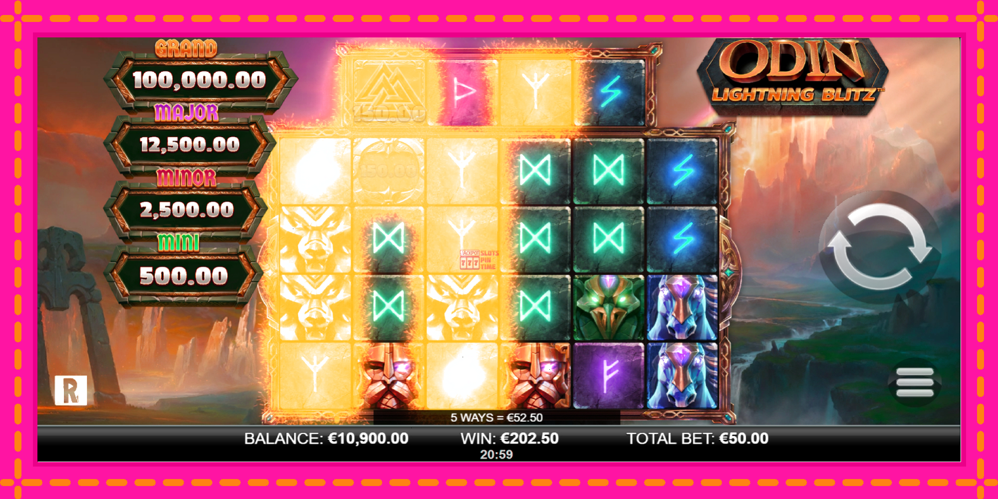 Slot machine Odin Lightning Blitz gratuitamente, immagine 3